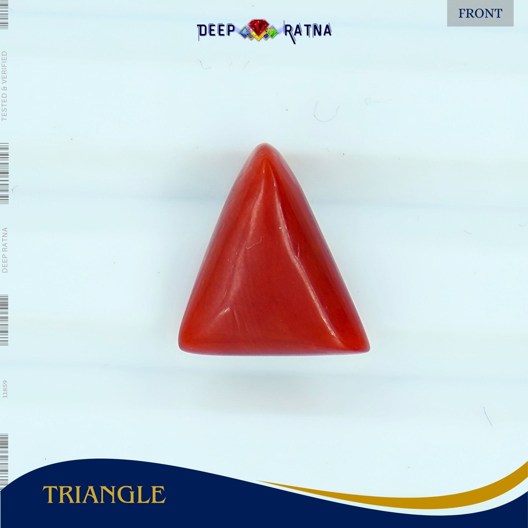 Red Coral 2.96 Carat (Italian) - Deep Ratna