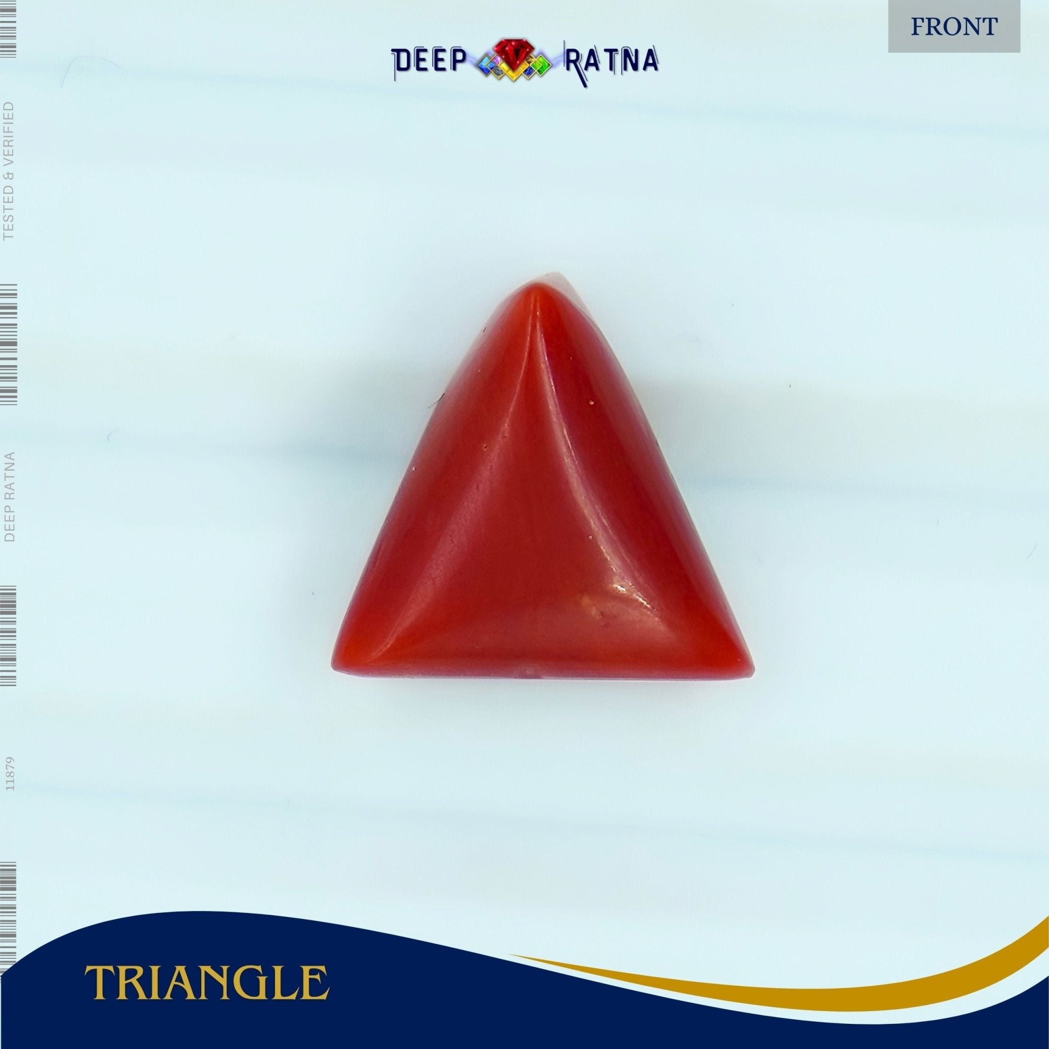 Red Coral 2.96 Carat (Italian) - Deep Ratna