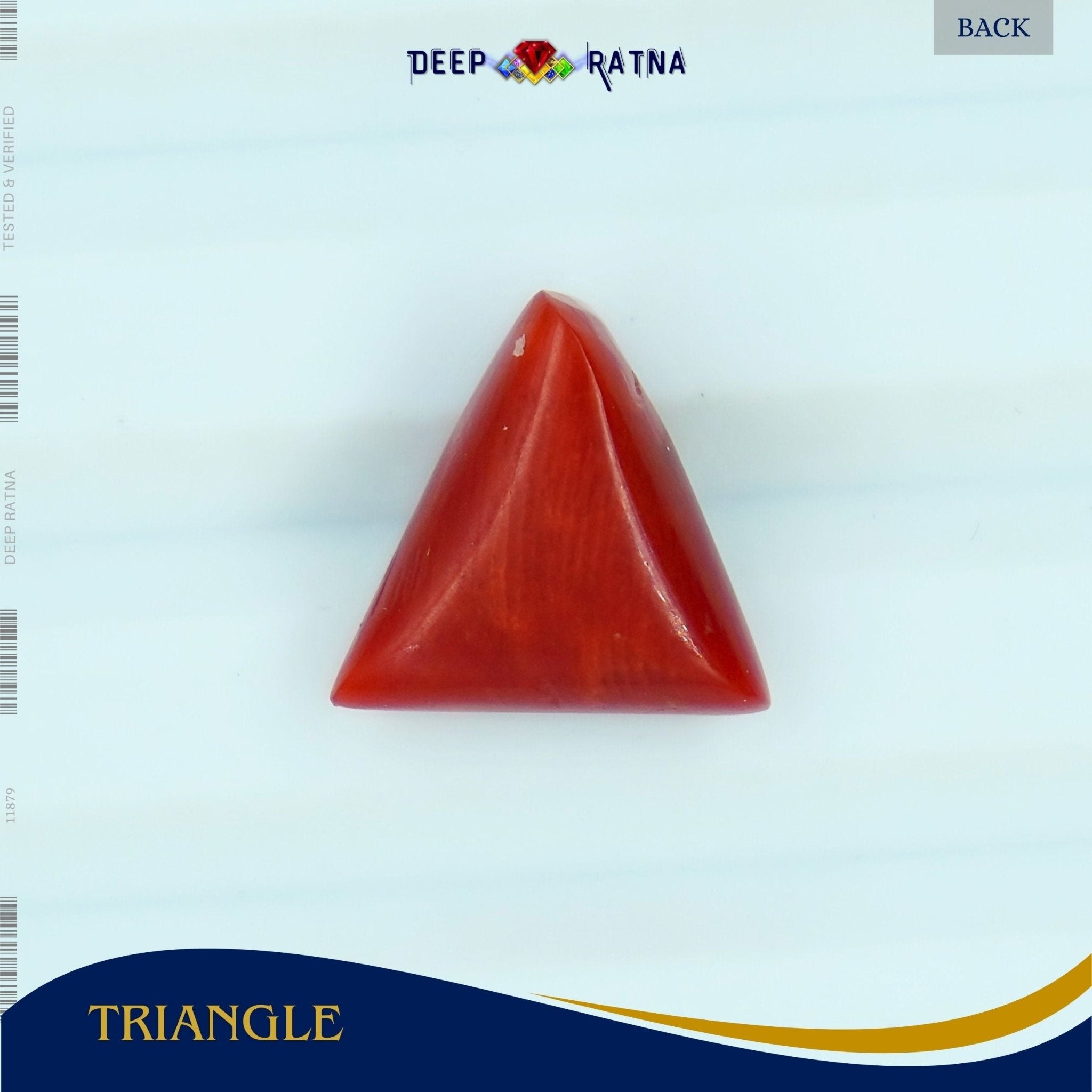 Red Coral 2.96 Carat (Italian) - Deep Ratna