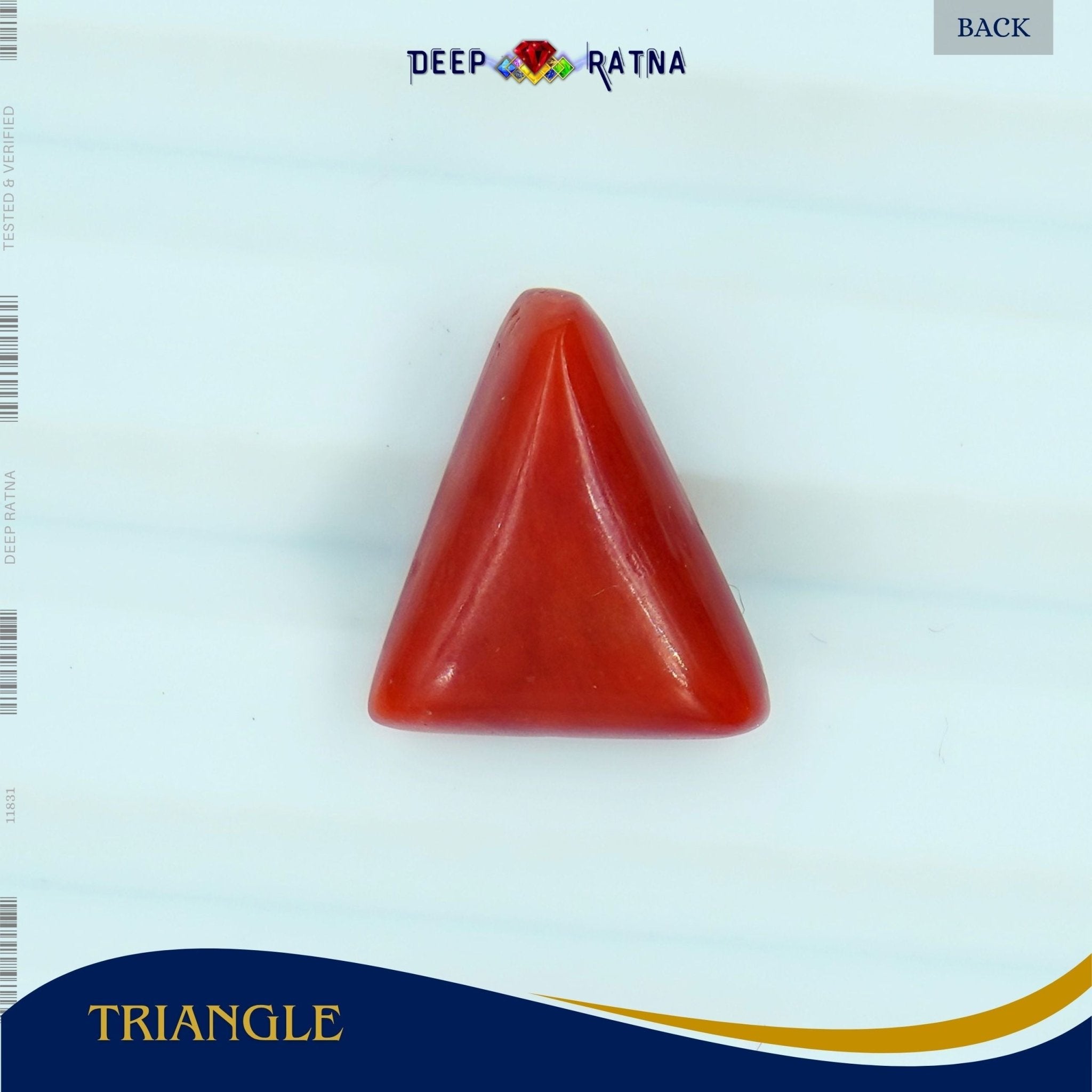 Red Coral 2.96 Carat (Italian) - Deep Ratna
