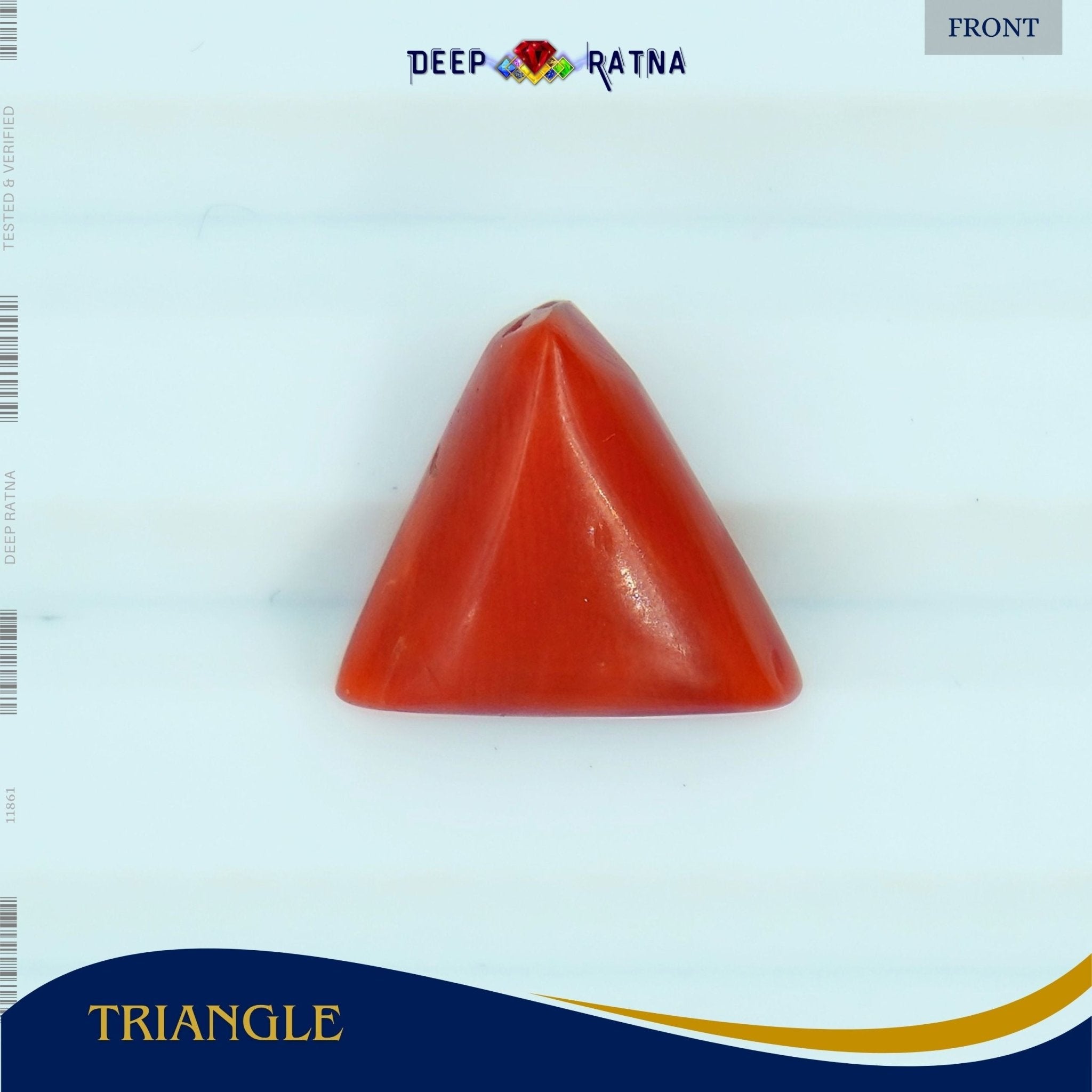 Red Coral 2.97 Carat (Italian) - Deep Ratna