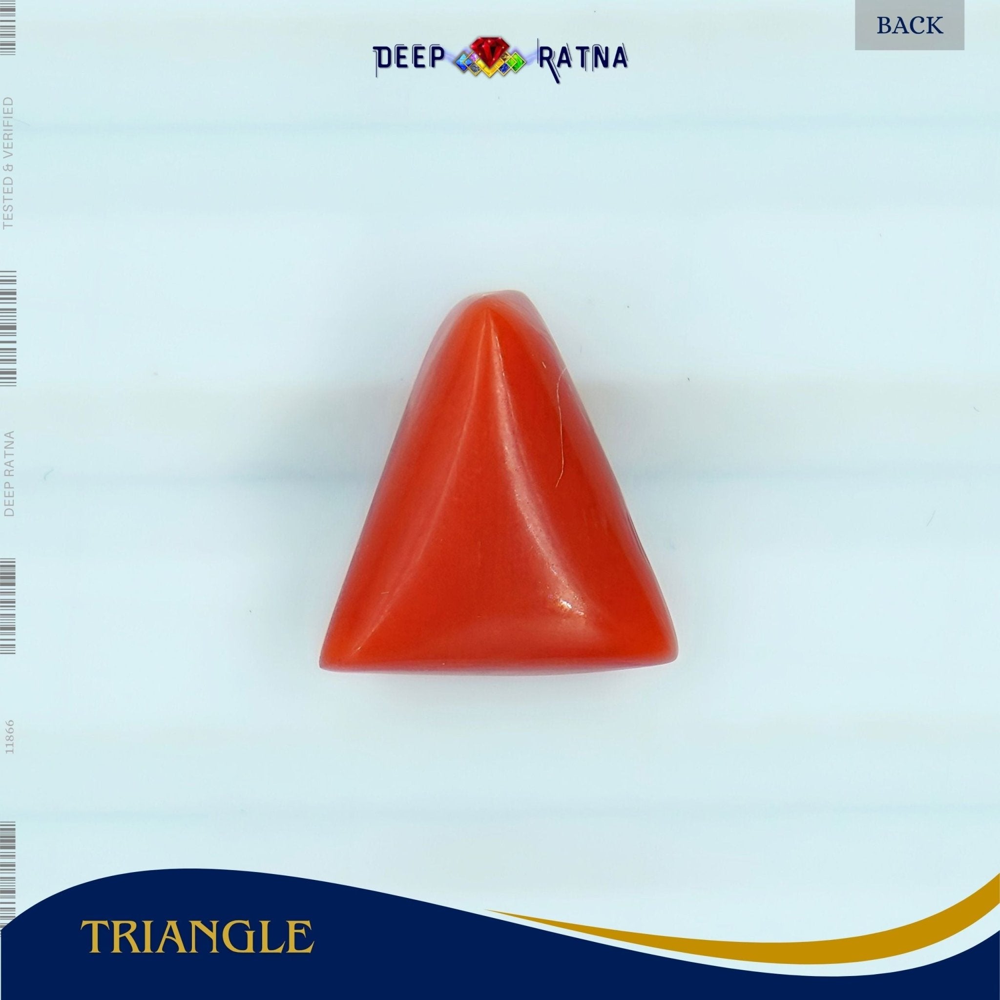 Red Coral 2.97 Carat (Italian) - Deep Ratna
