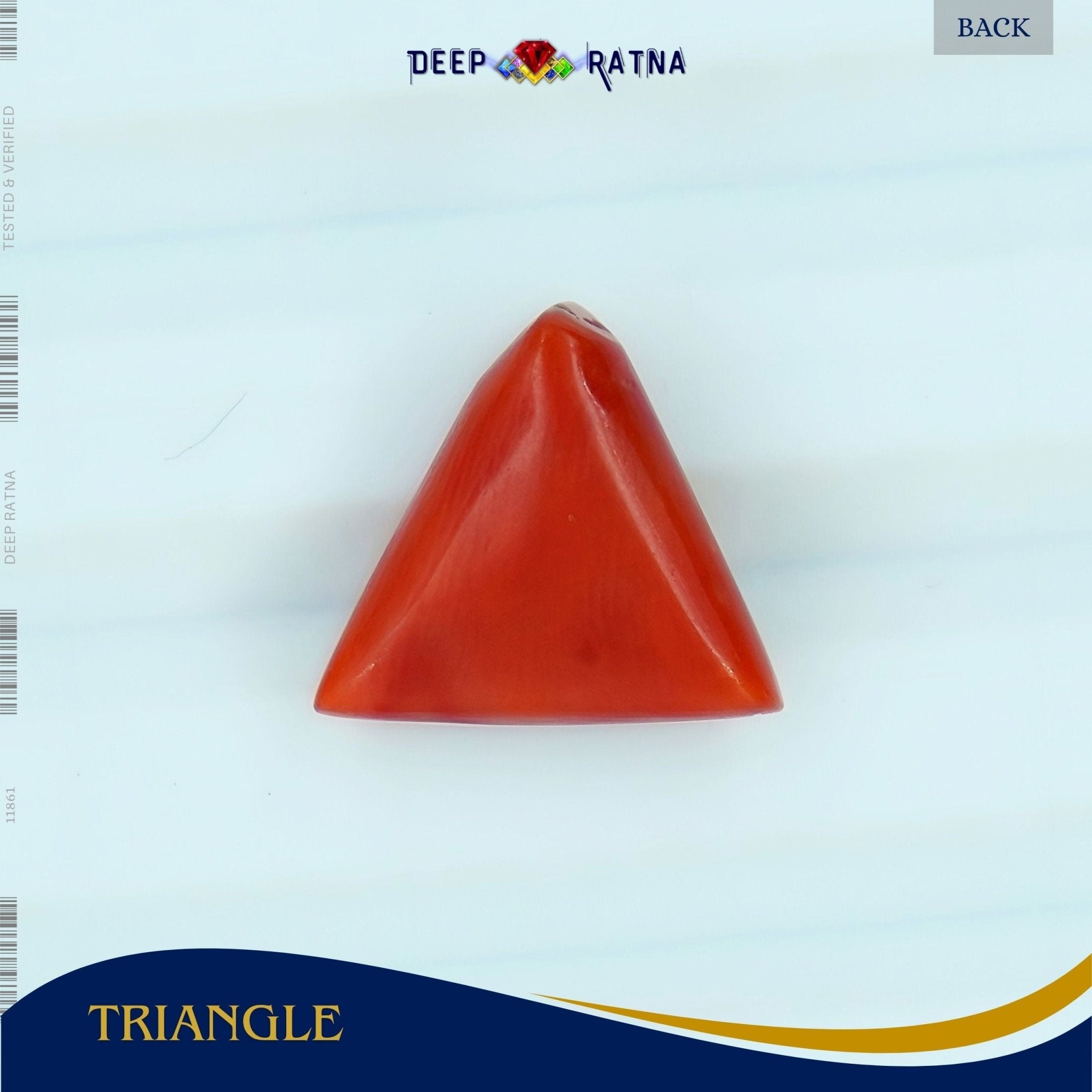 Red Coral 2.97 Carat (Italian) - Deep Ratna