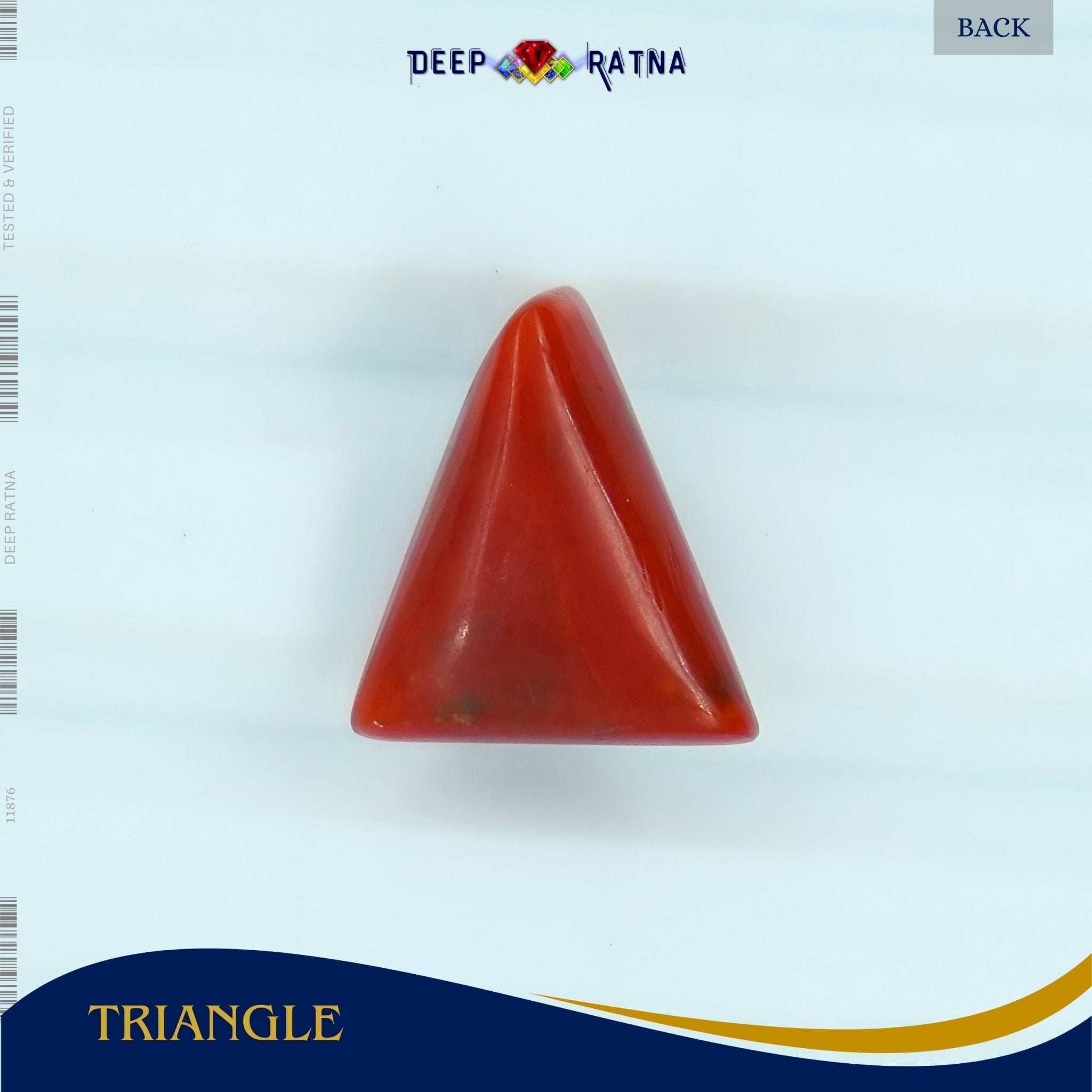 Red Coral 2.99 Carat (Italian) - Deep Ratna