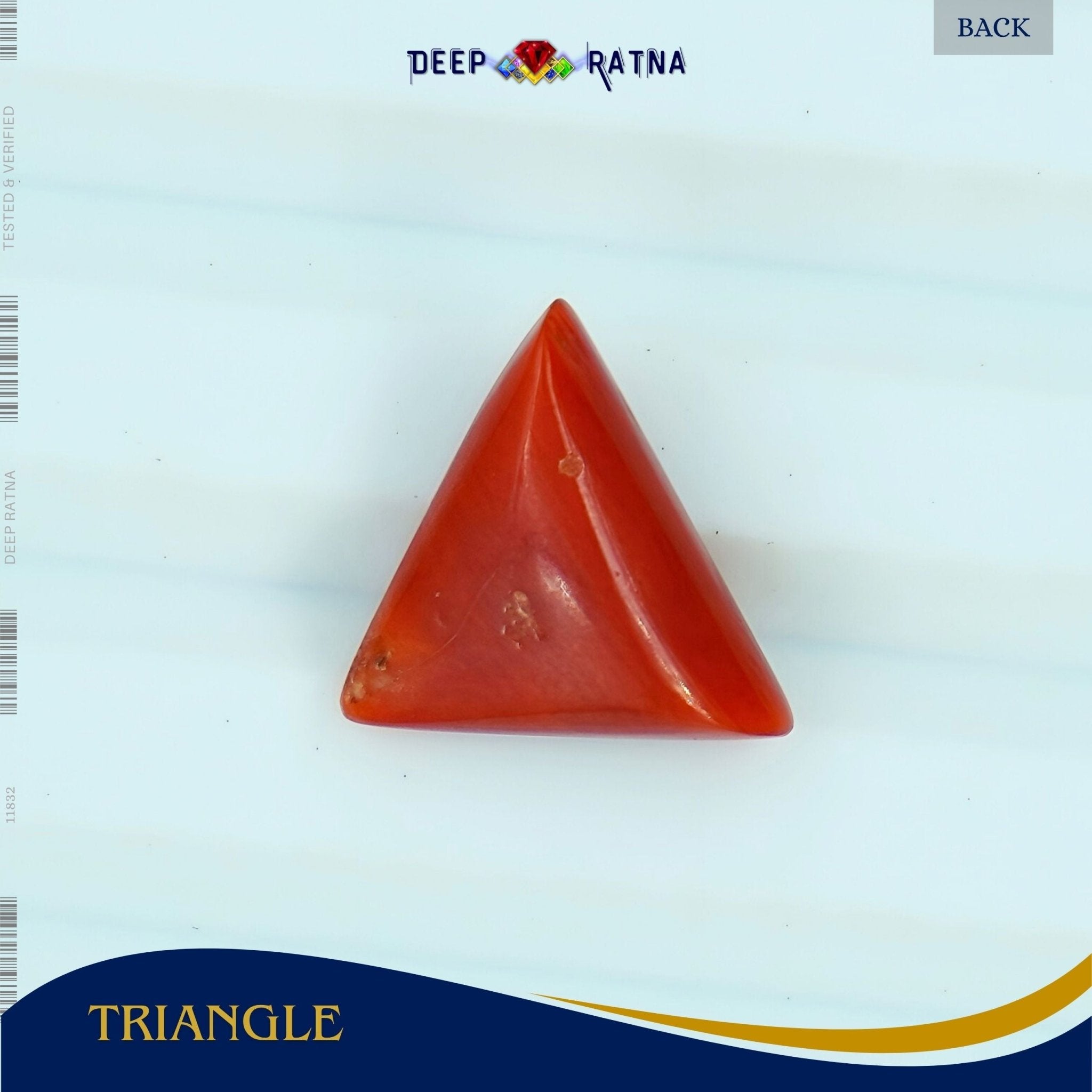 Red Coral 3.01 Carat (Italian) - Deep Ratna