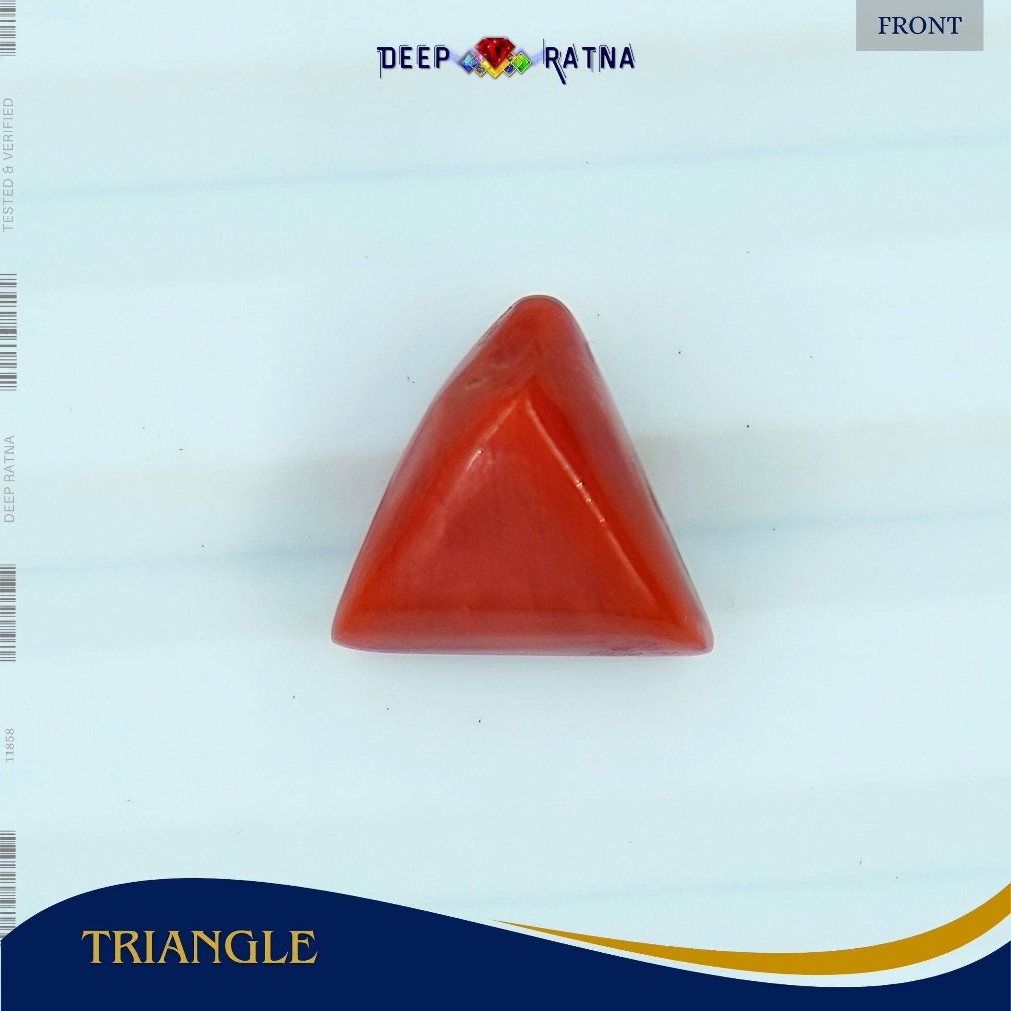 Red Coral 3.02 Carat (Italian) - Deep Ratna