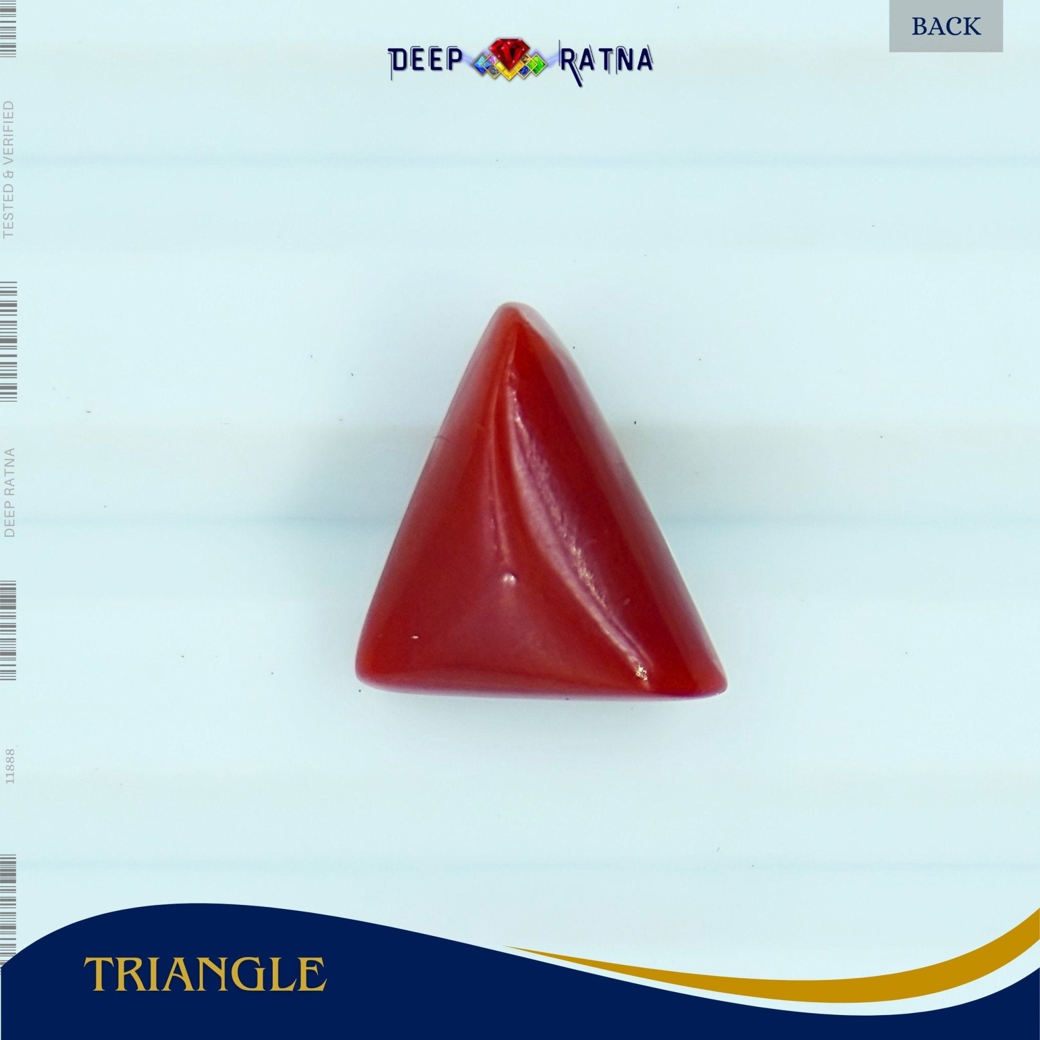 Red Coral 3.02 Carat (Italian) - Deep Ratna