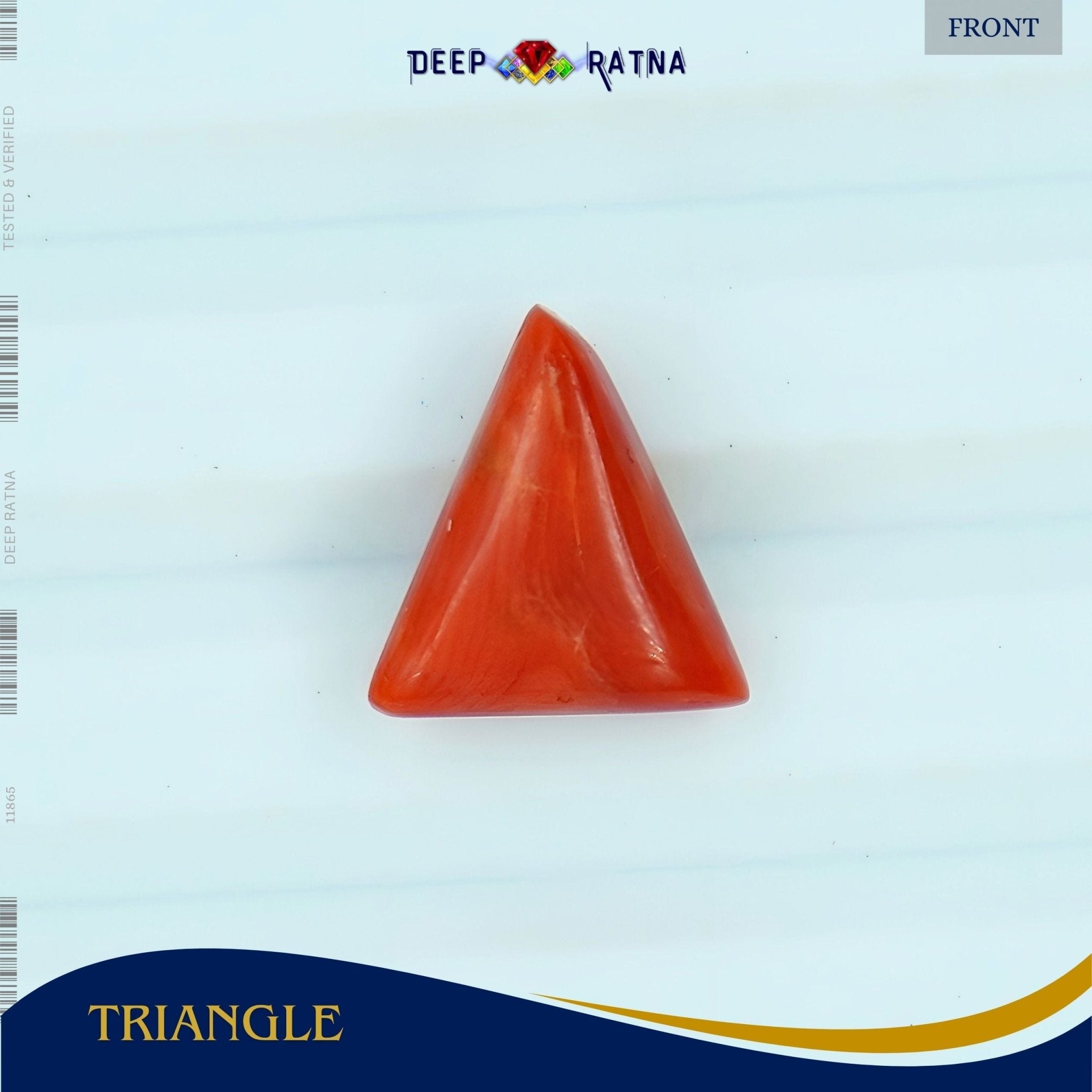 Red Coral 3.02 Carat (Italian) - Deep Ratna