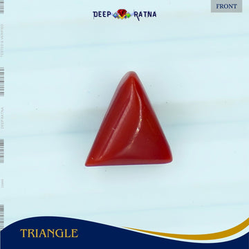 Red Coral 3.02 Carat (Italian) - Deep Ratna