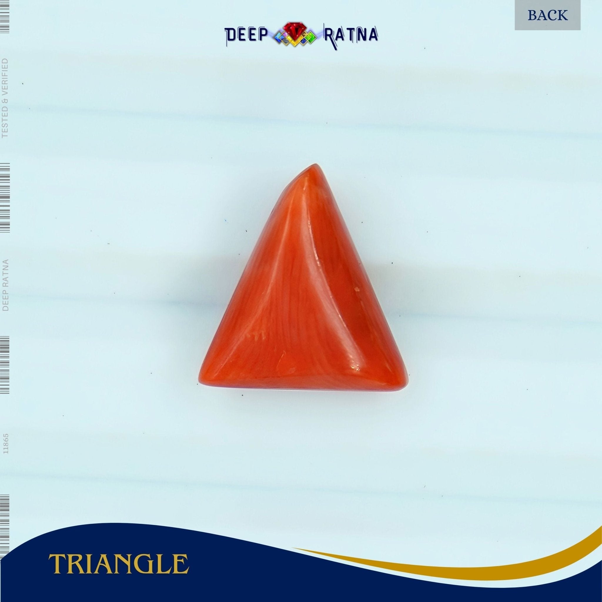 Red Coral 3.02 Carat (Italian) - Deep Ratna