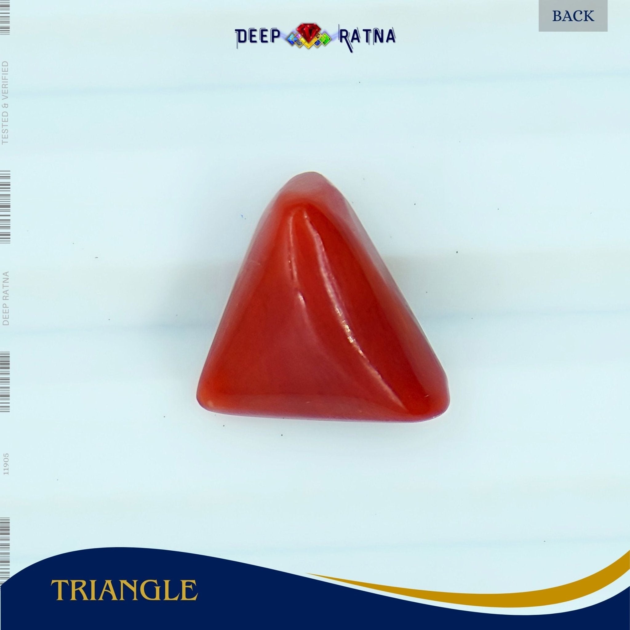 Red Coral 3.02 Carat (Italian) - Deep Ratna