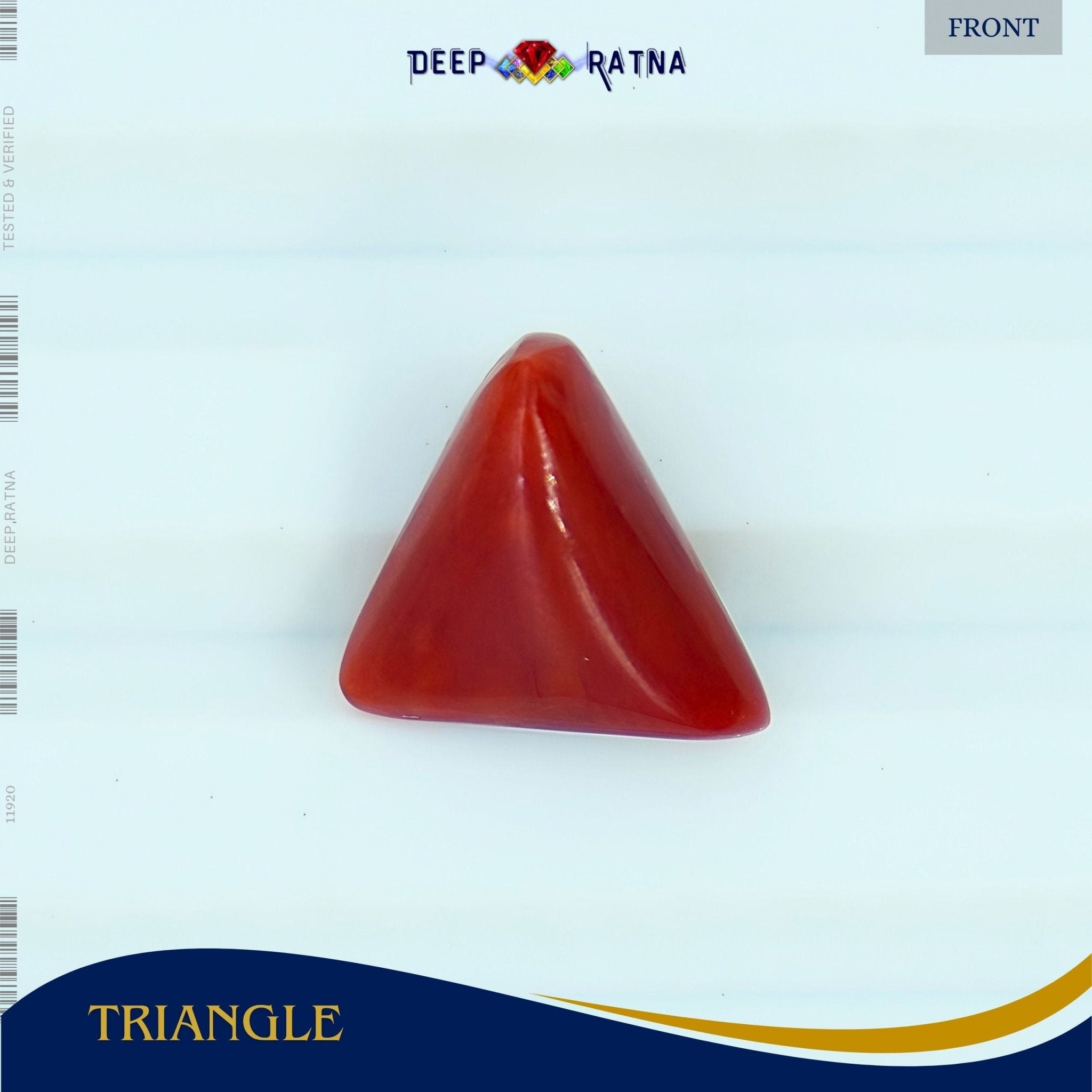 Red Coral 3.02 Carat (Italian) - Deep Ratna