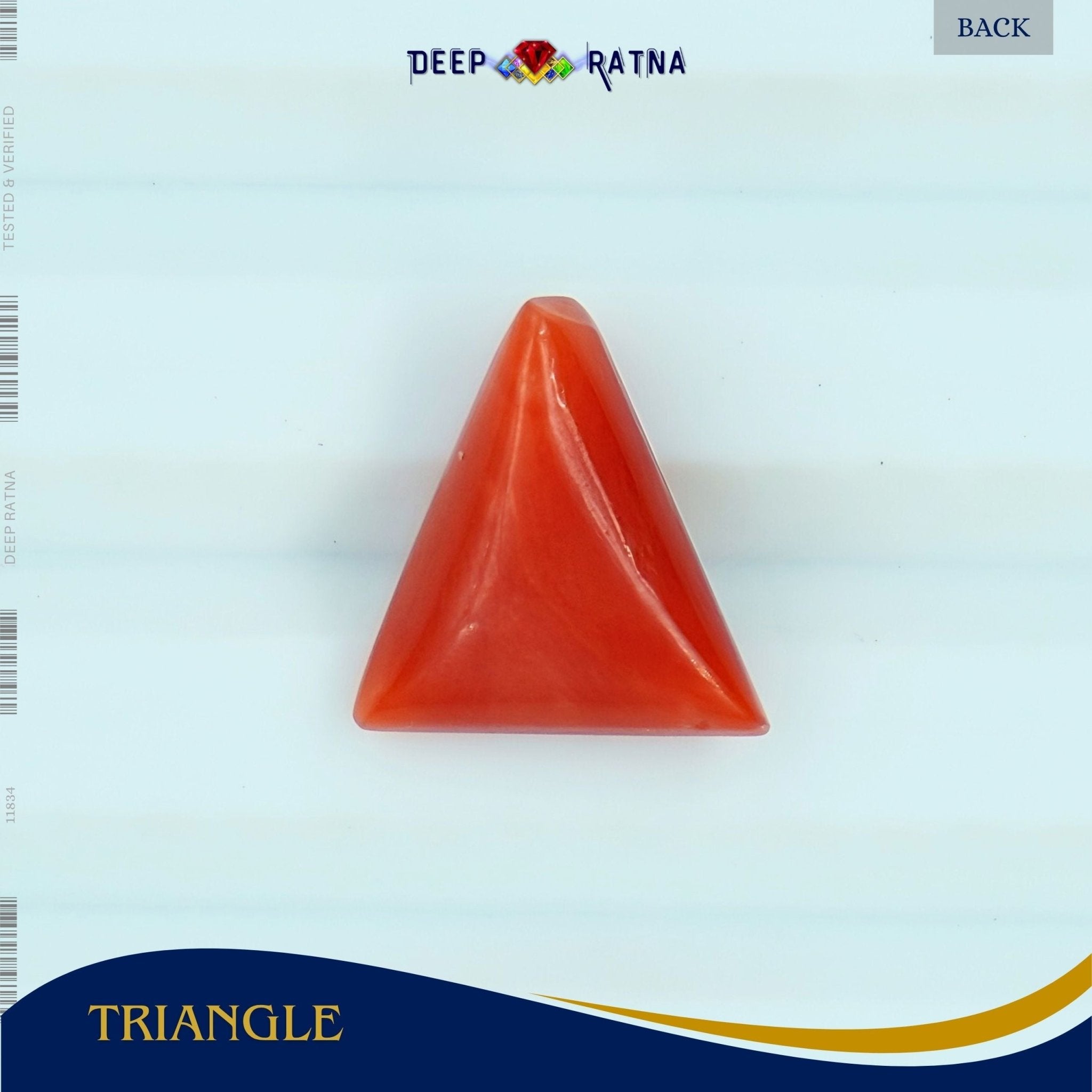 Red Coral 3.02 Carat (Italian) - Deep Ratna