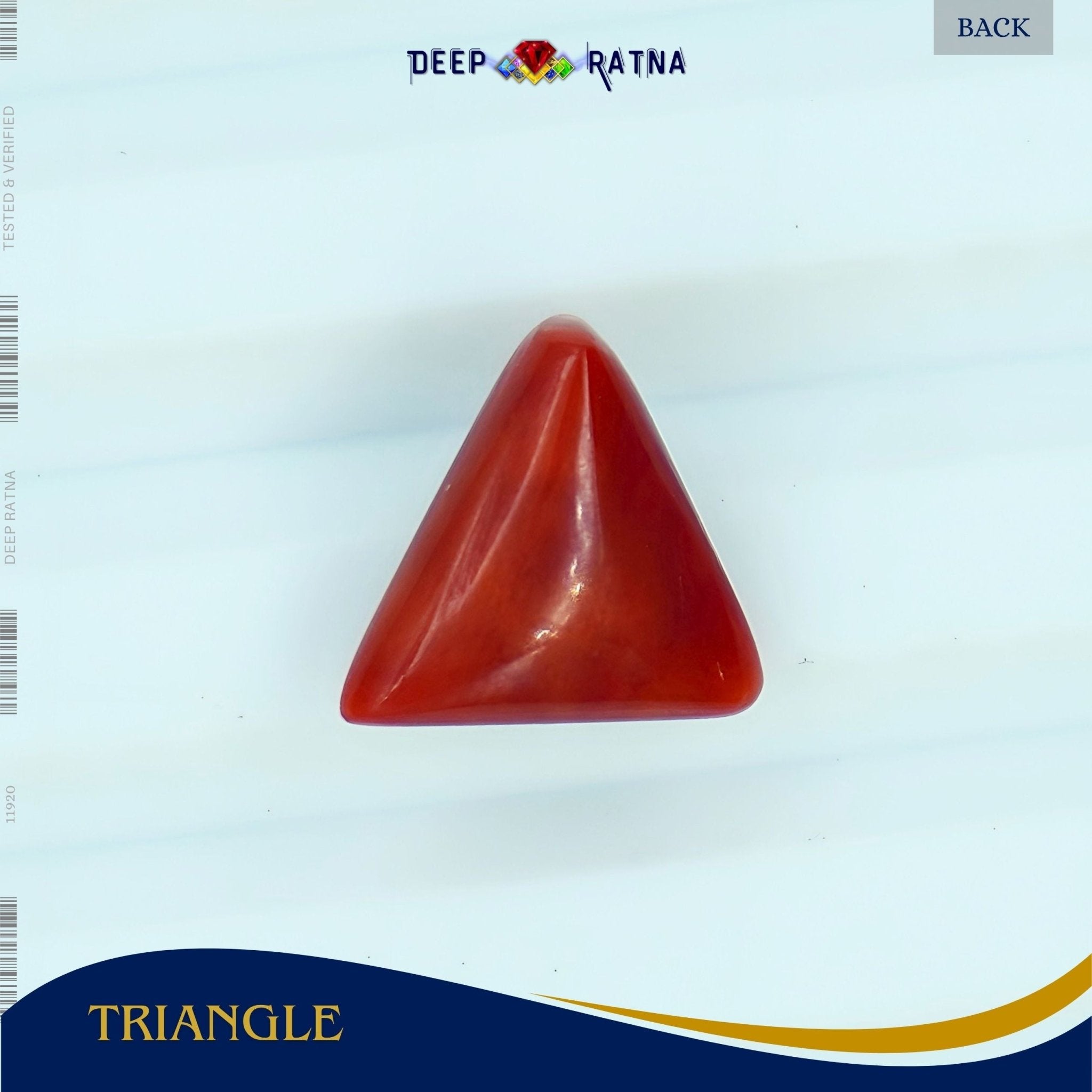 Red Coral 3.02 Carat (Italian) - Deep Ratna