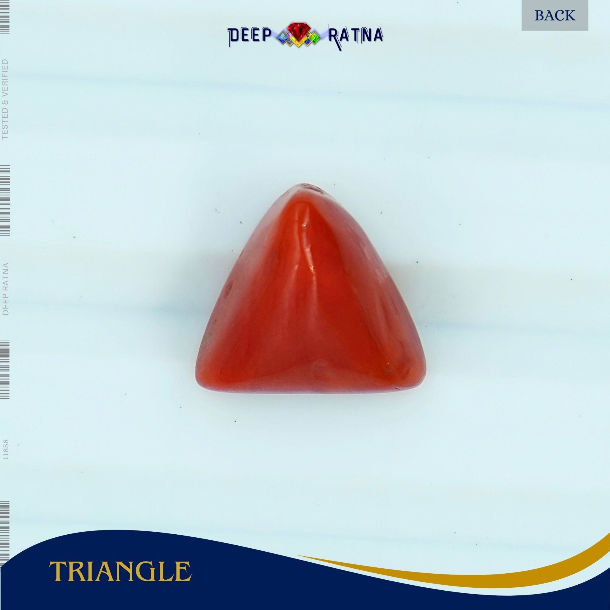 Red Coral 3.02 Carat (Italian) - Deep Ratna