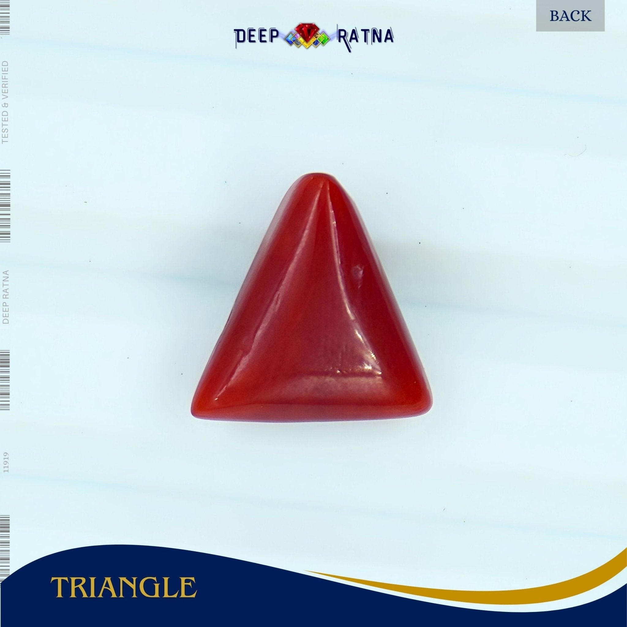 Red Coral 3.03 Carat (Italian) - Deep Ratna