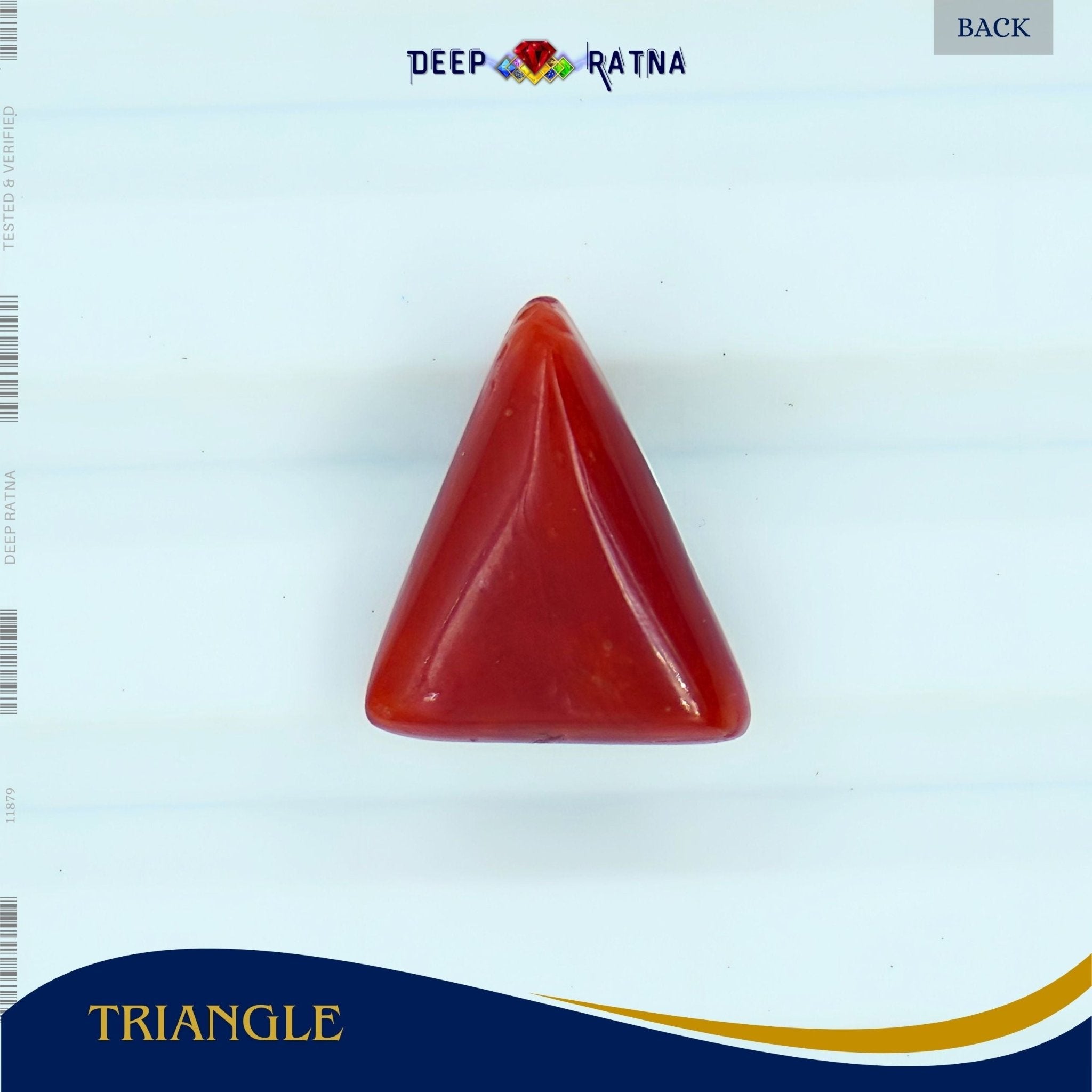 Red Coral 3.04 Carat (Italian) - Deep Ratna