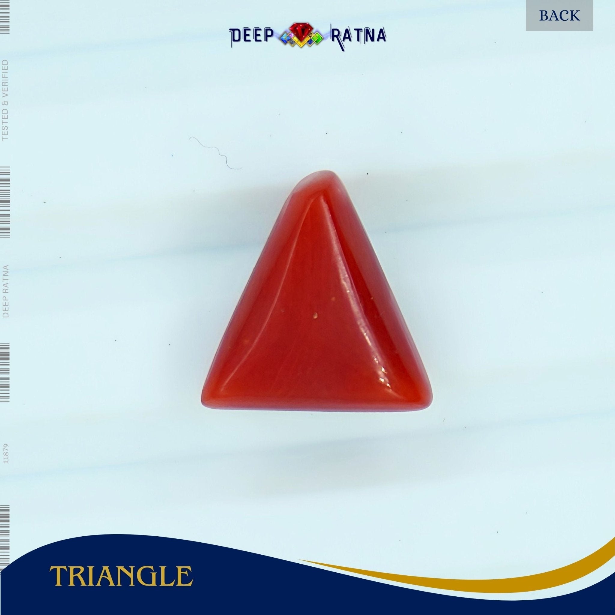 Red Coral 3.04 Carat (Italian) - Deep Ratna