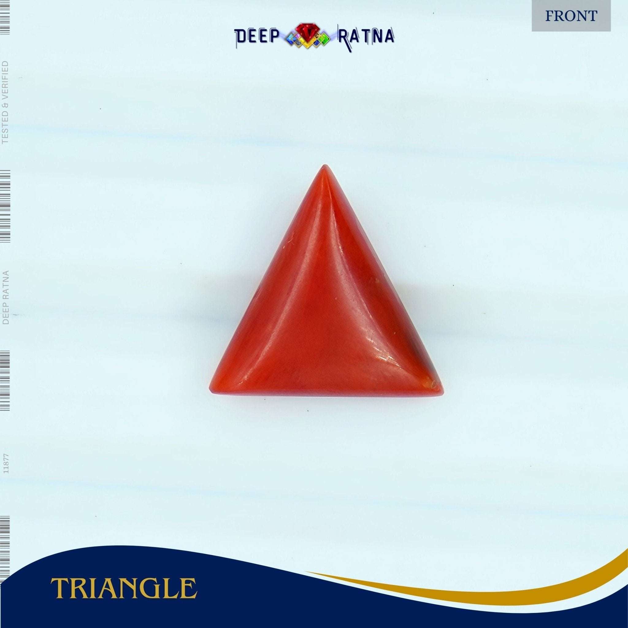 Red Coral 3.04 Carat (Italian) - Deep Ratna