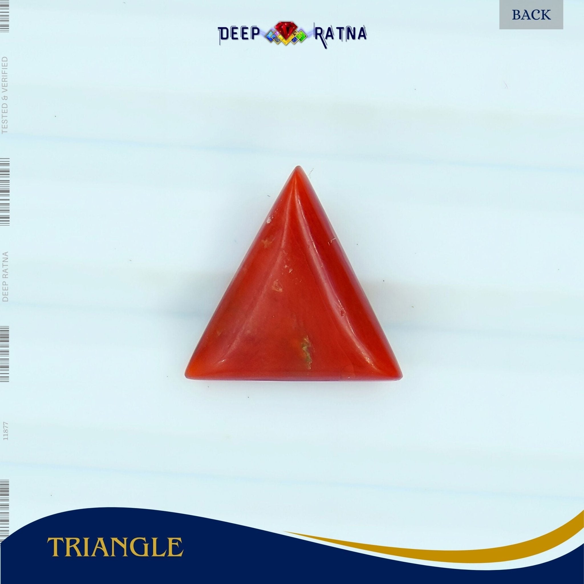 Red Coral 3.04 Carat (Italian) - Deep Ratna