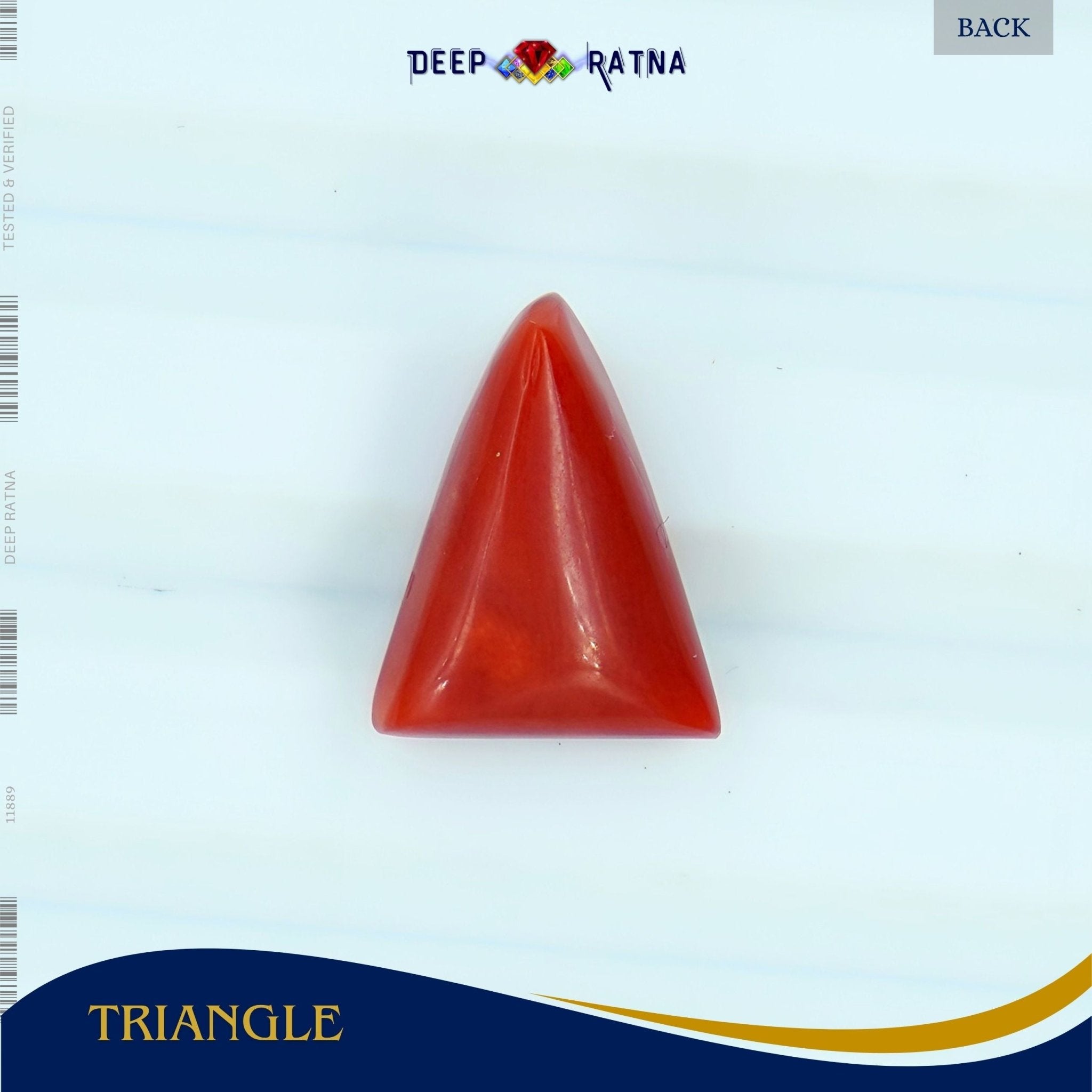 Red Coral 3.04 Carat (Italian) - Deep Ratna