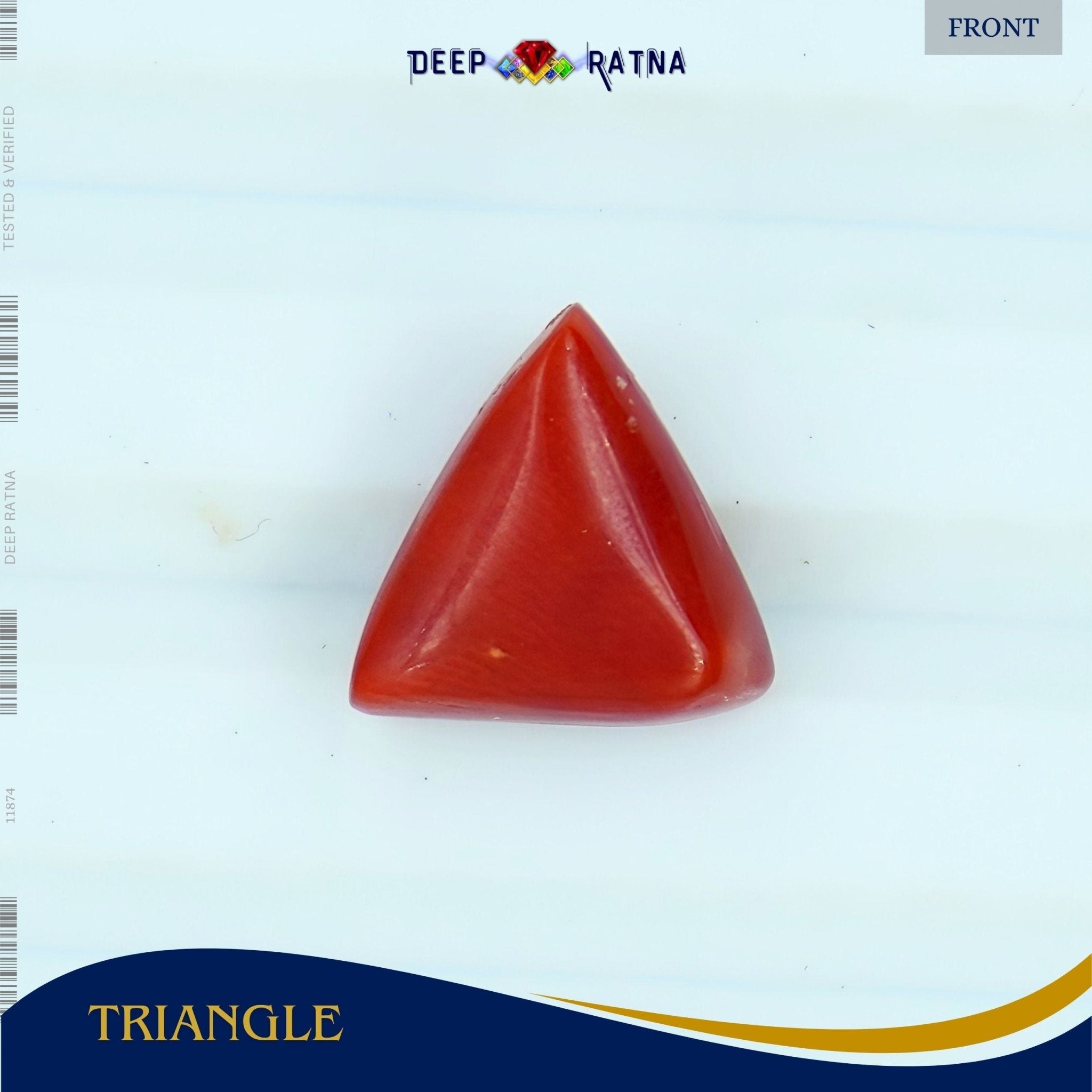 Red Coral 3.04 Carat (Italian) - Deep Ratna