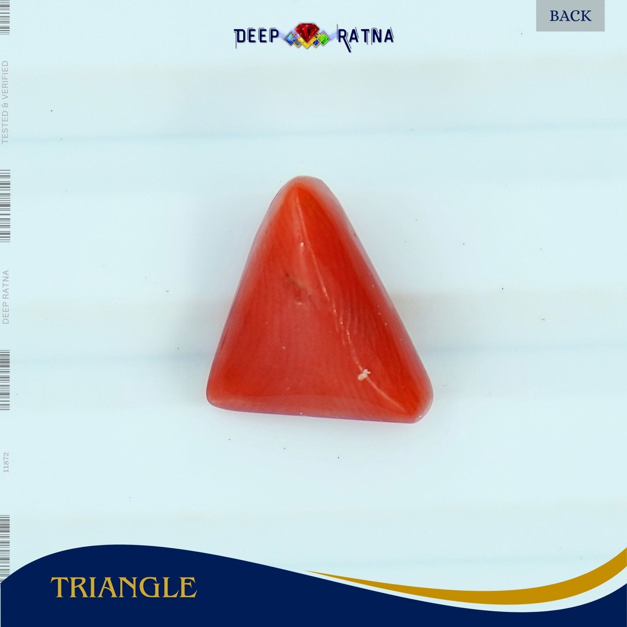 Red Coral 3.04 Carat (Italian) - Deep Ratna