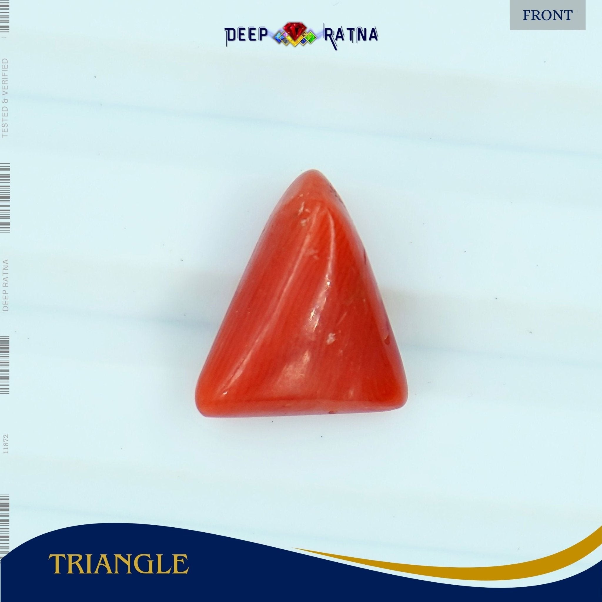 Red Coral 3.04 Carat (Italian) - Deep Ratna