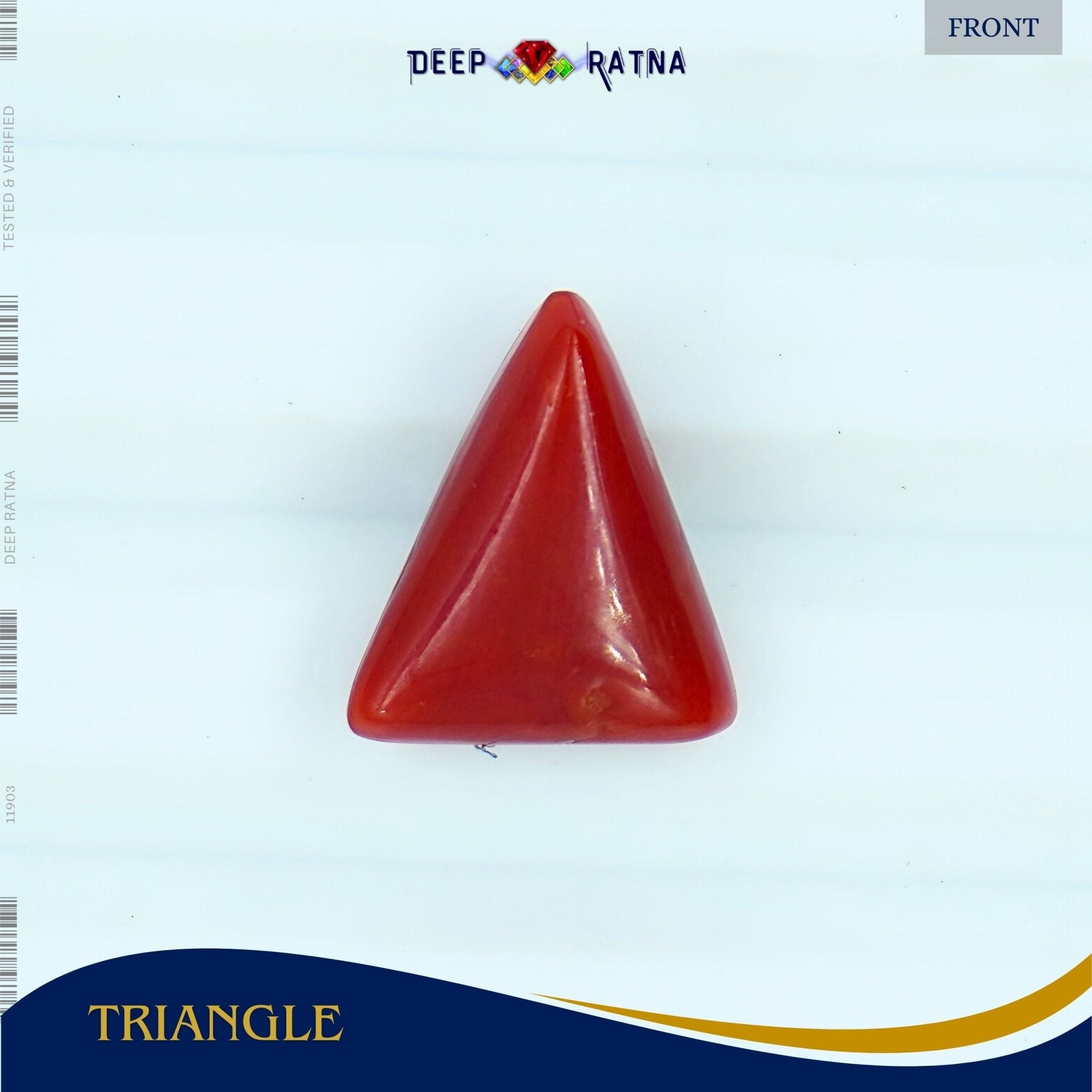 Red Coral 3.04 Carat (Italian) - Deep Ratna