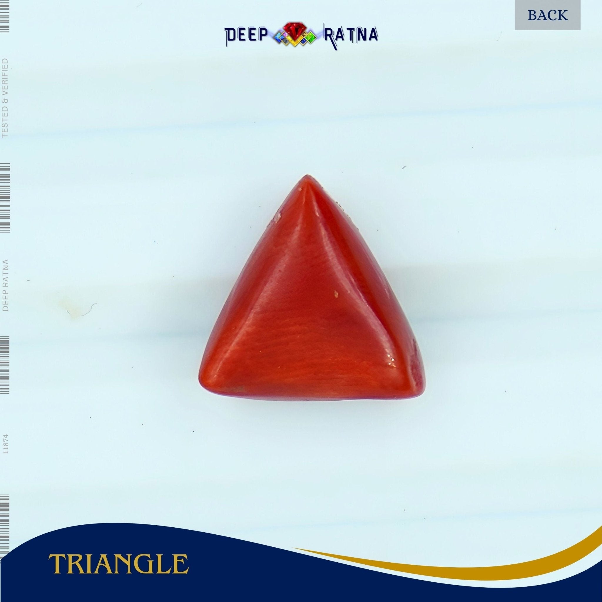 Red Coral 3.04 Carat (Italian) - Deep Ratna