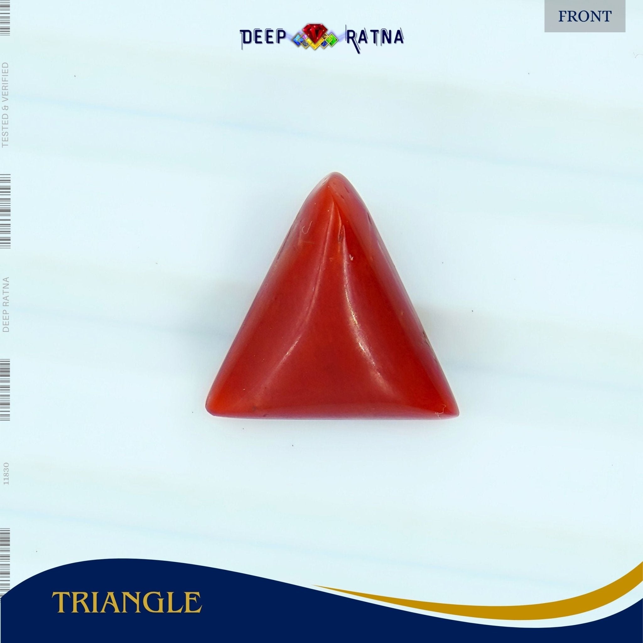 Red Coral 3.06 Carat (Italian) - Deep Ratna