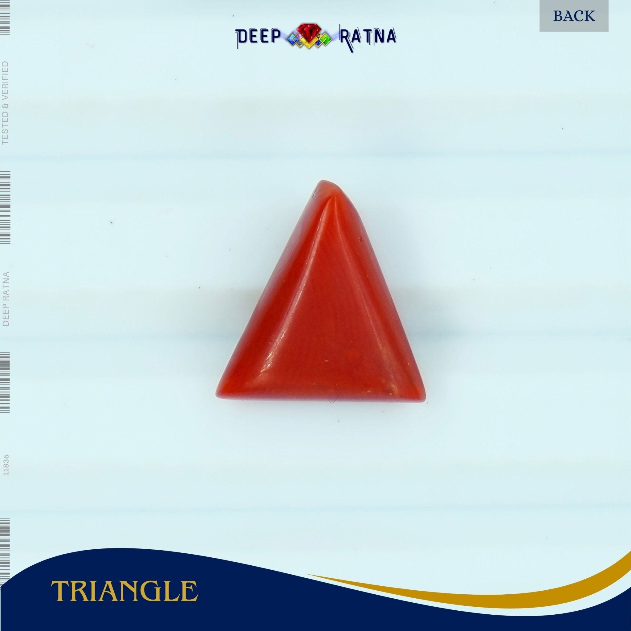 Red Coral 3.06 Carat (Italian) - Deep Ratna