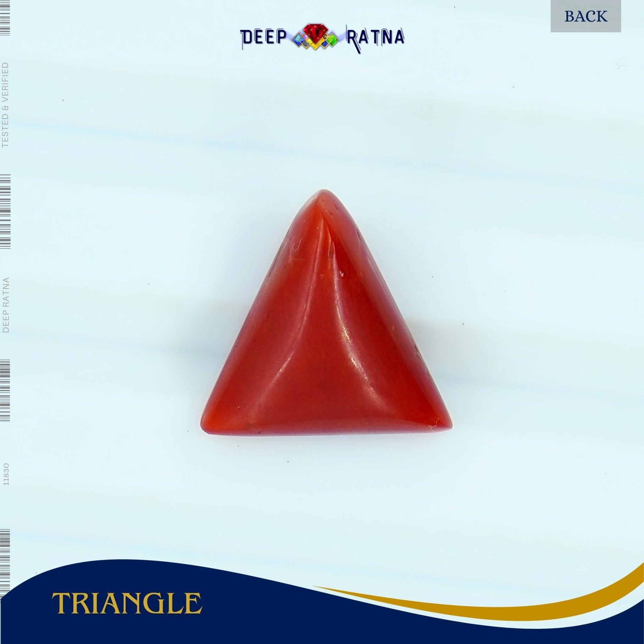 Red Coral 3.06 Carat (Italian) - Deep Ratna