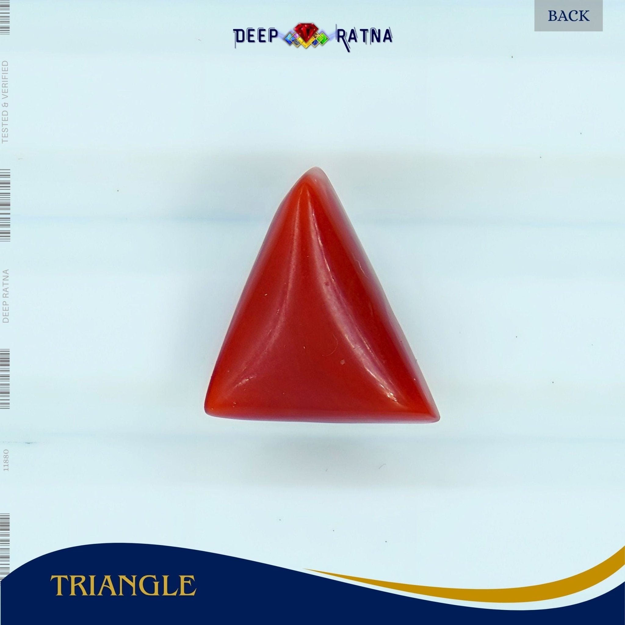 Red Coral 3.06 Carat (Italian) - Deep Ratna