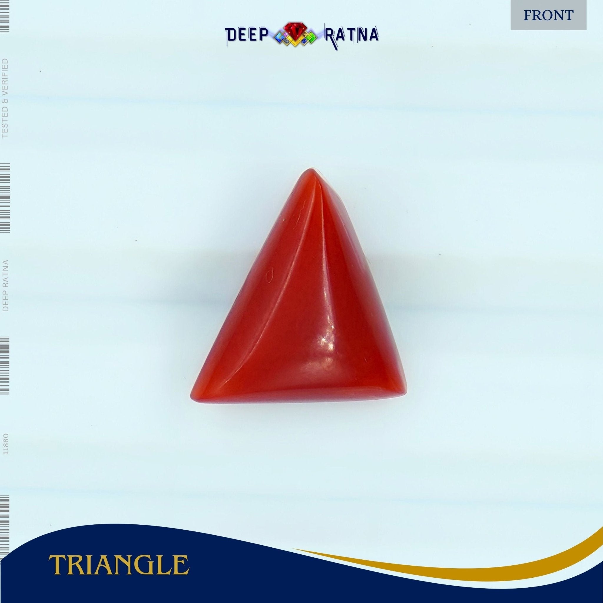 Red Coral 3.06 Carat (Italian) - Deep Ratna
