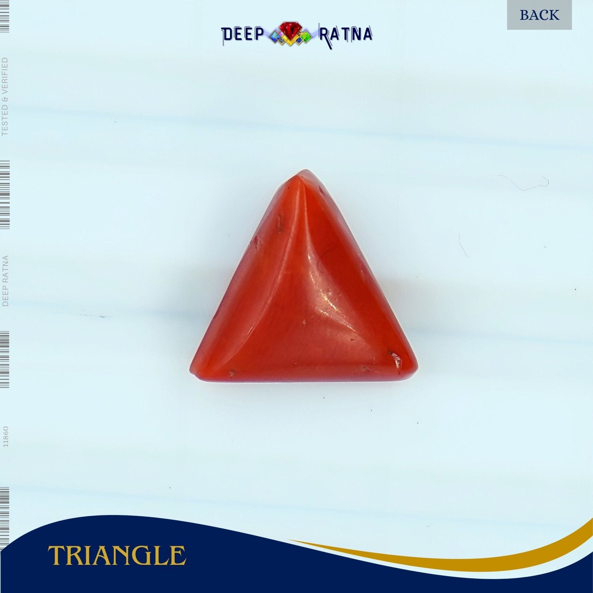 Red Coral 3.07 Carat (Italian) - Deep Ratna