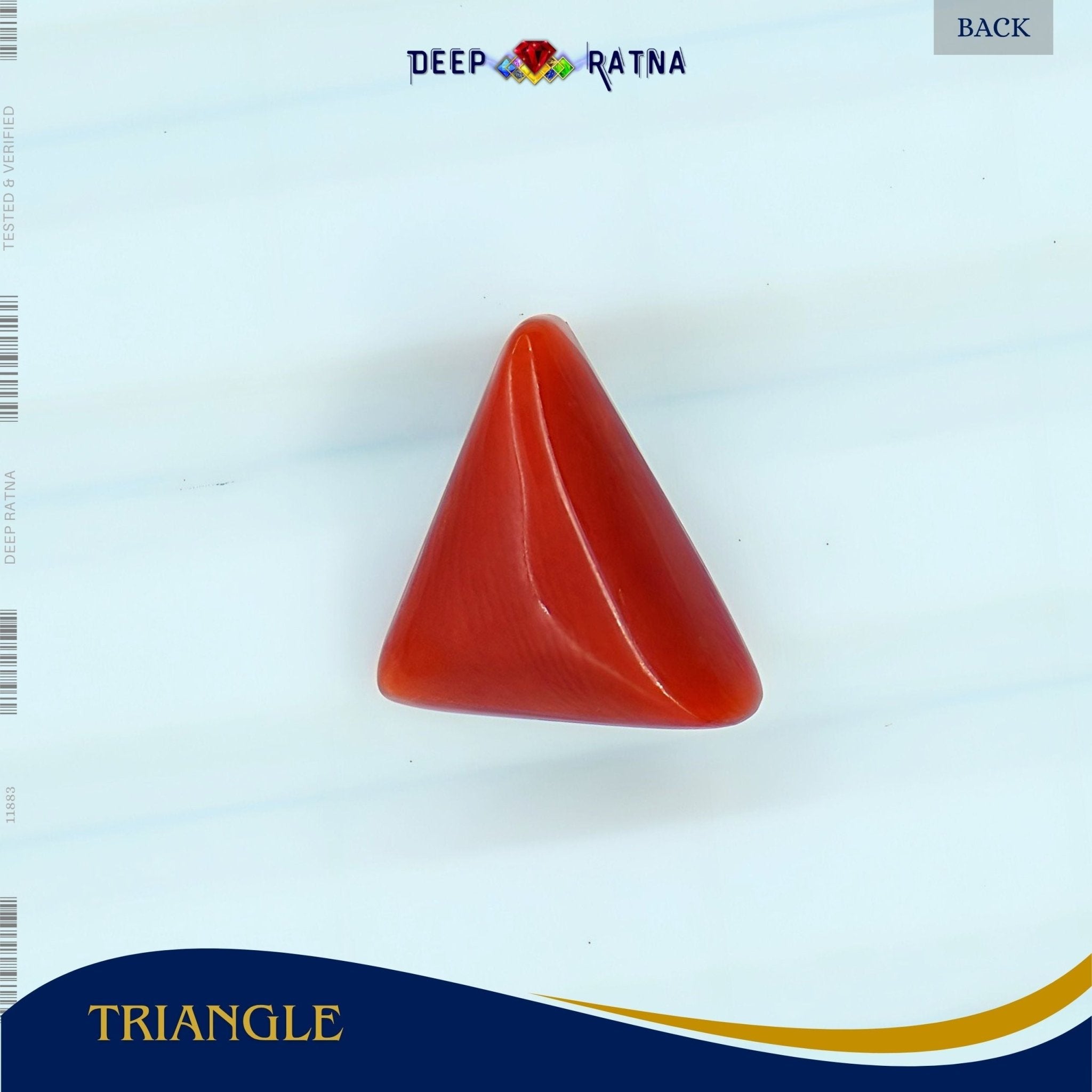 Red Coral 3.07 Carat (Italian) - Deep Ratna