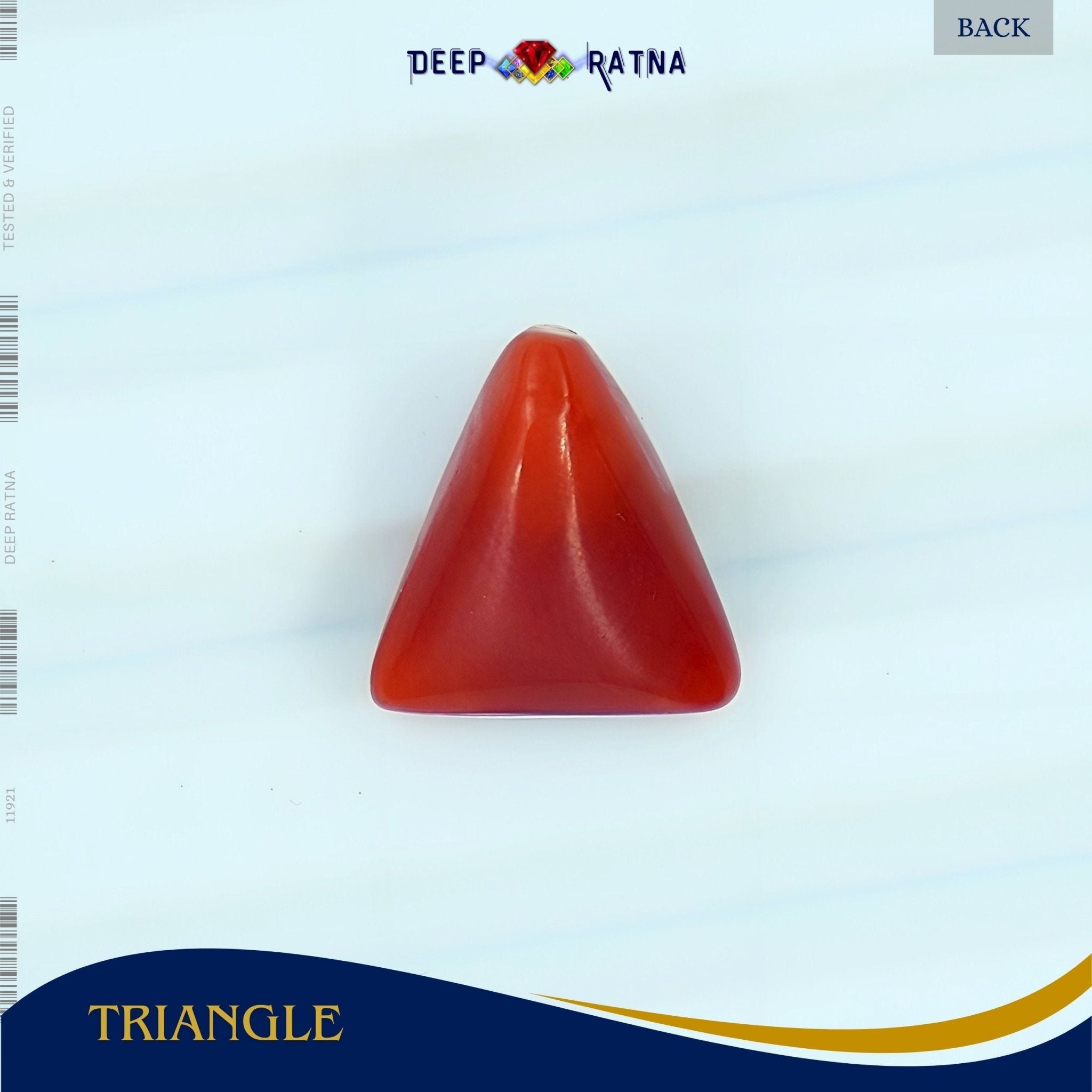 Red Coral 3.07 Carat (Italian) - Deep Ratna