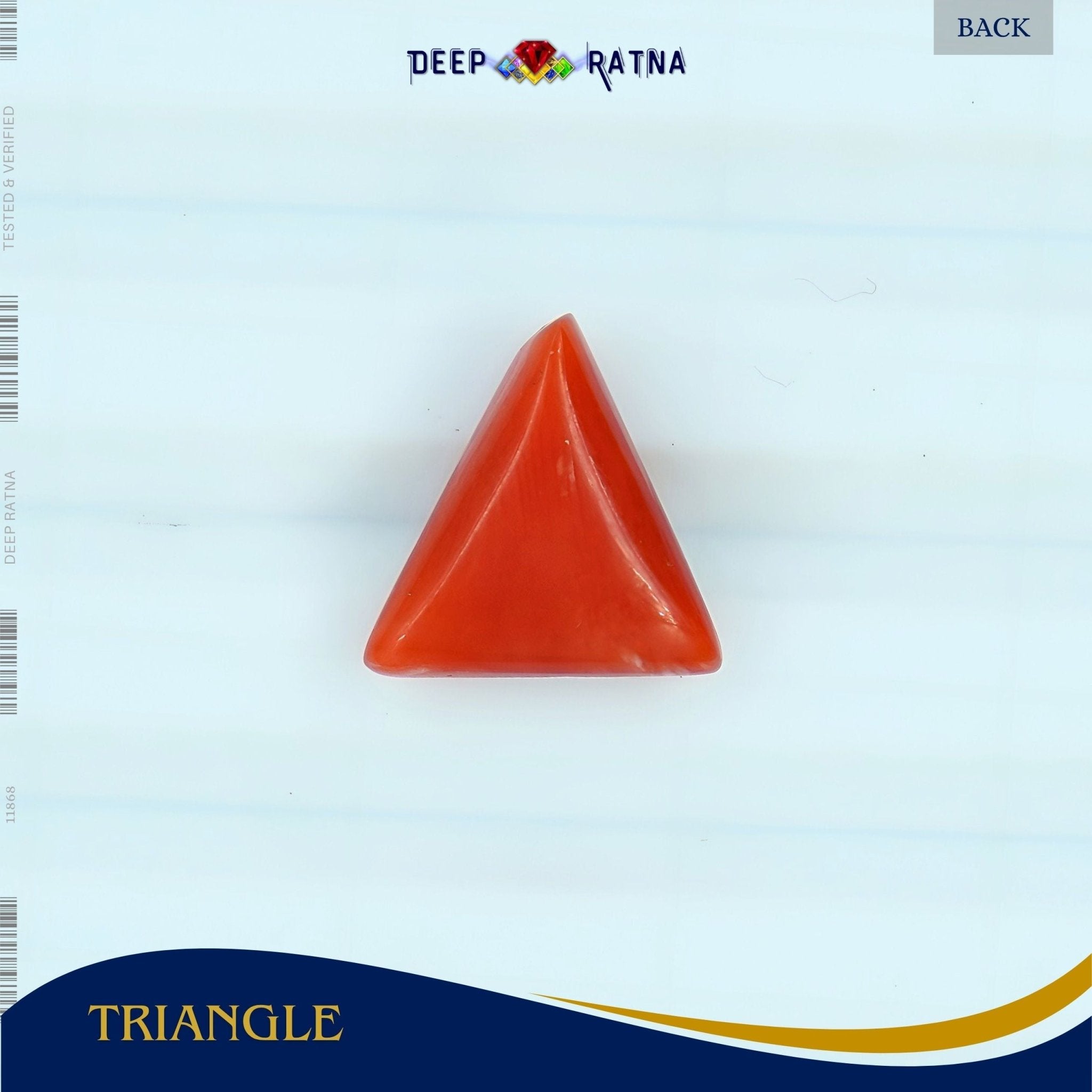 Red Coral 3.08 Carat (Italian) - Deep Ratna