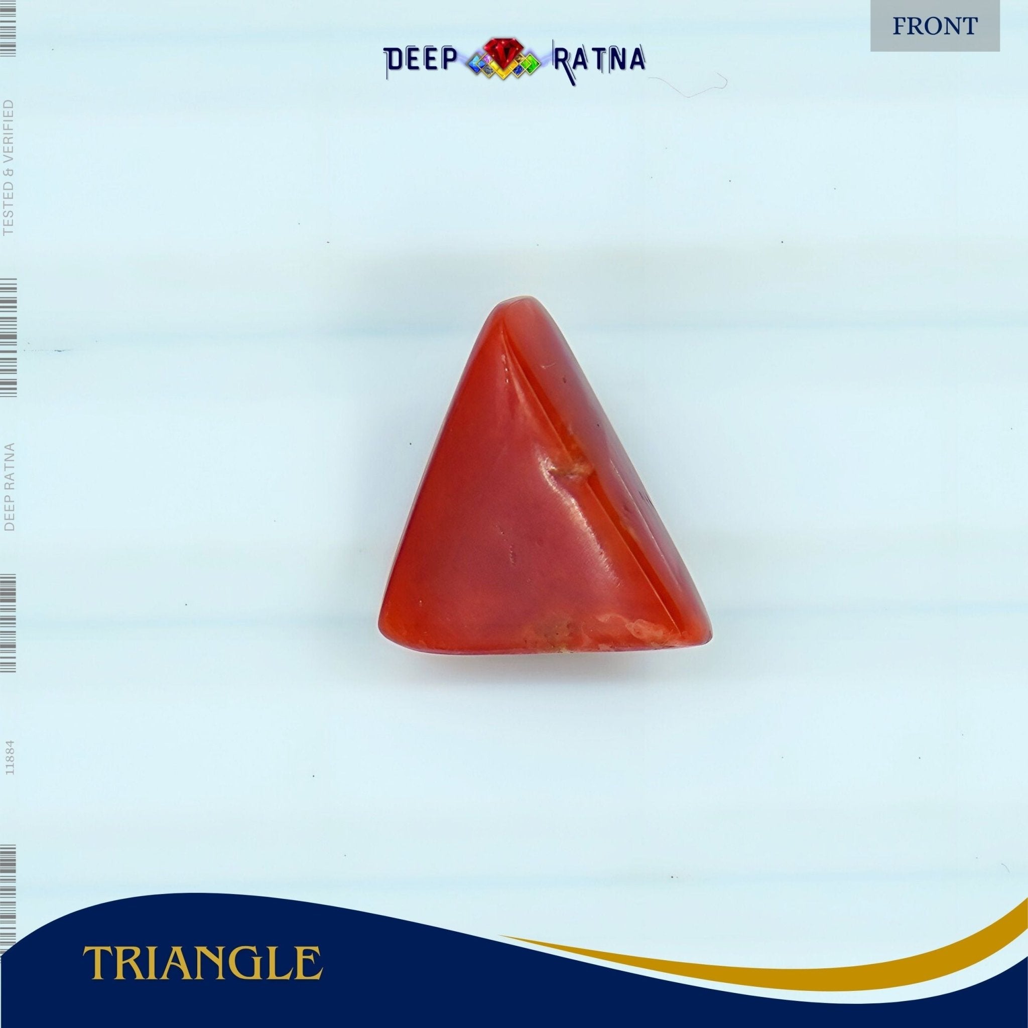 Red Coral 3.08 Carat (Italian) - Deep Ratna