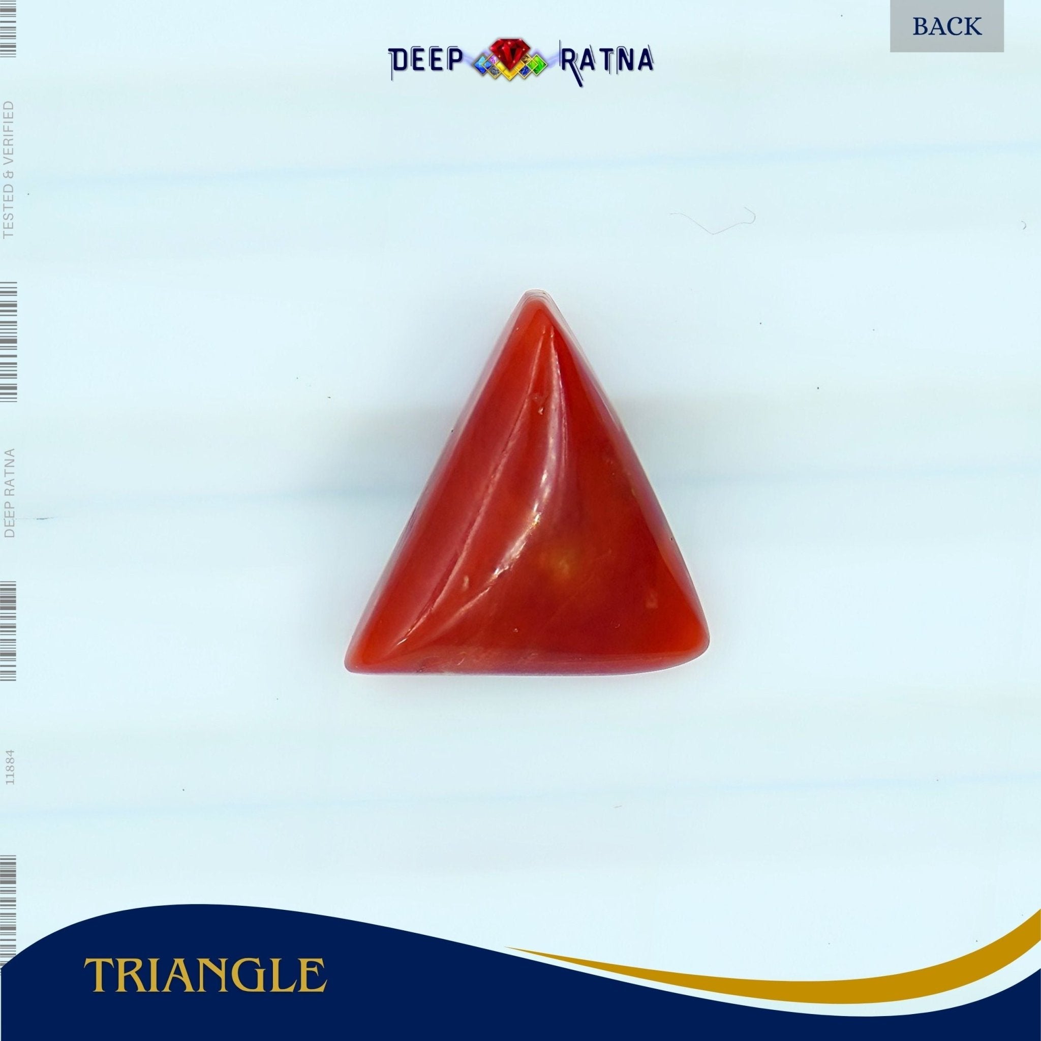 Red Coral 3.08 Carat (Italian) - Deep Ratna