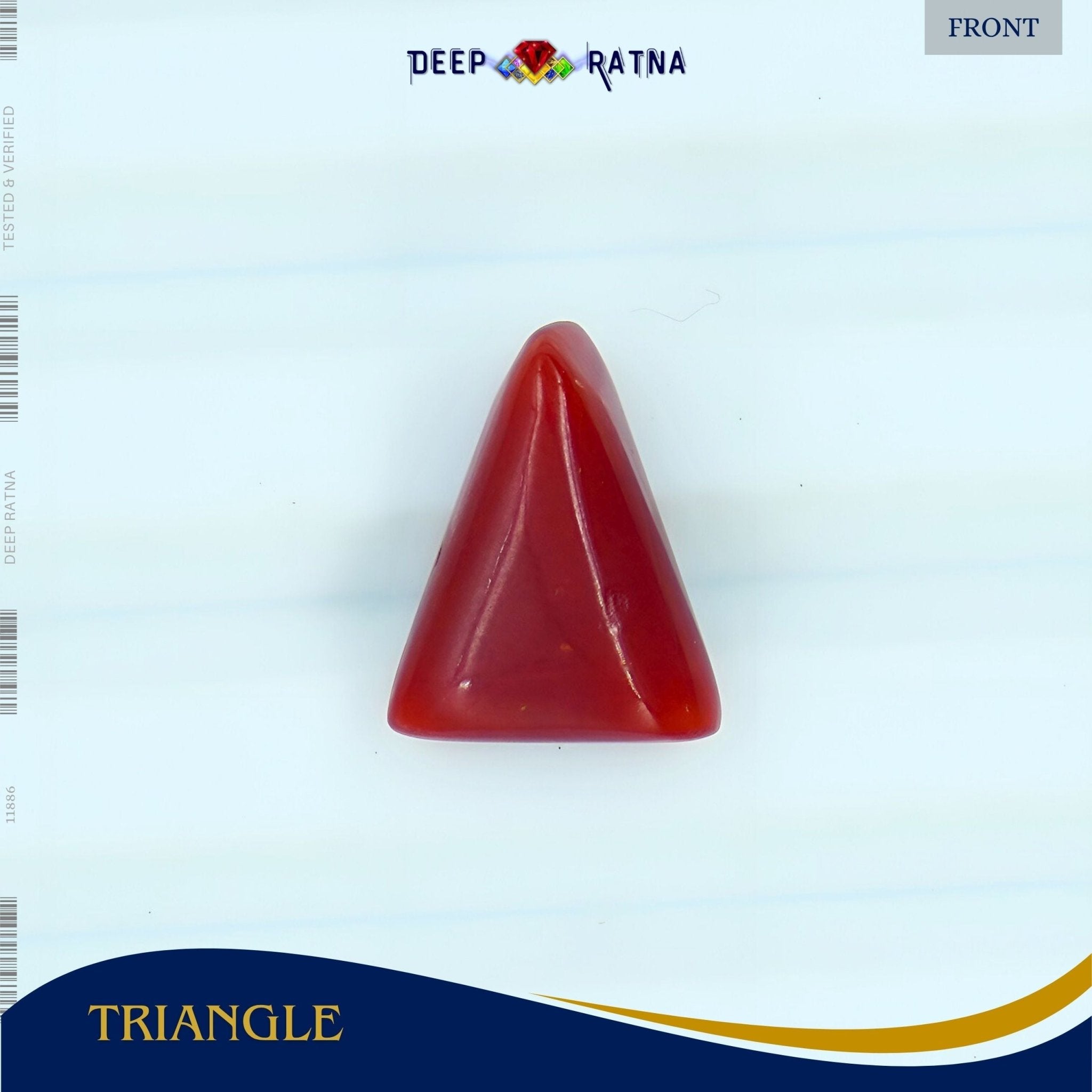 Red Coral 3.09 Carat (Italian) - Deep Ratna