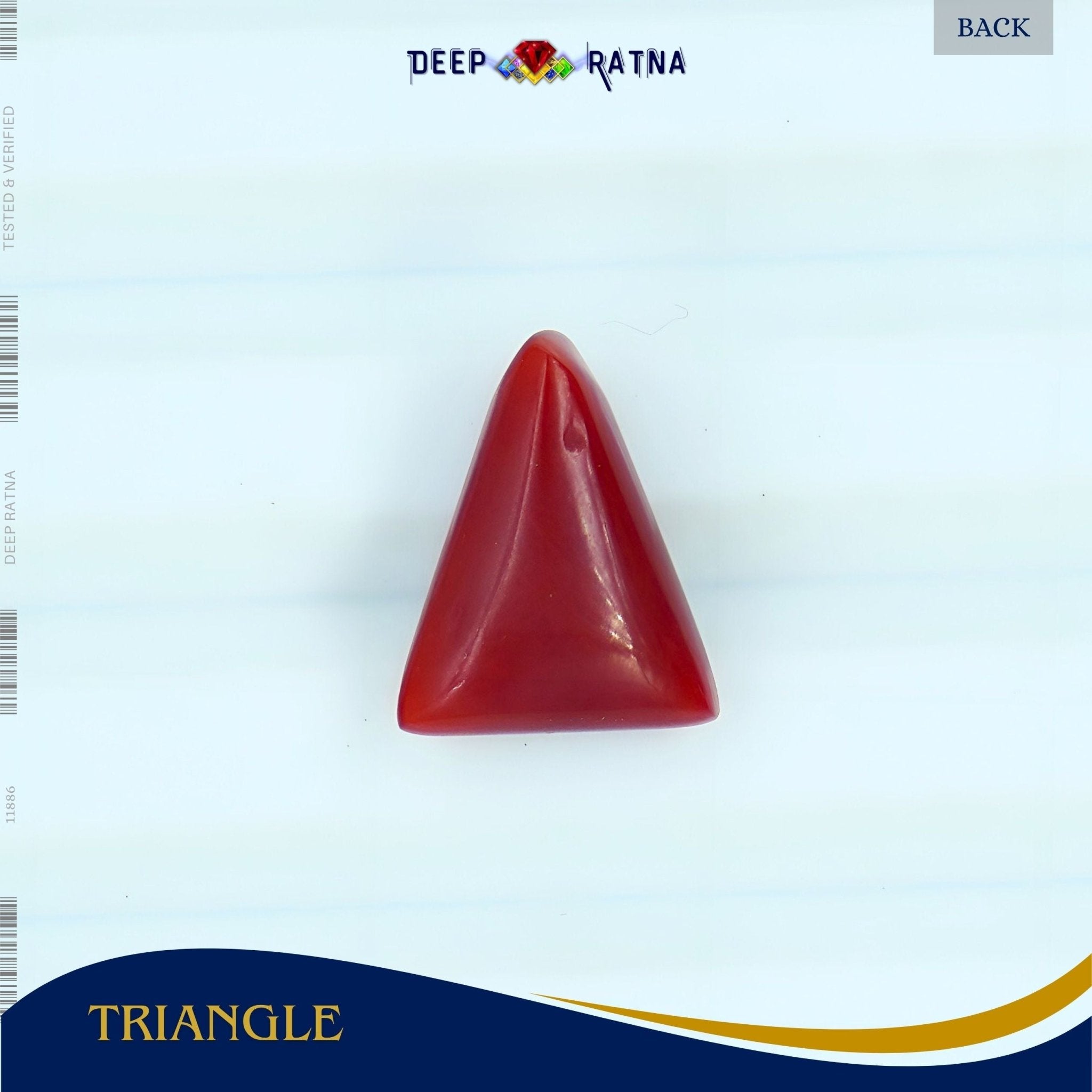 Red Coral 3.09 Carat (Italian) - Deep Ratna