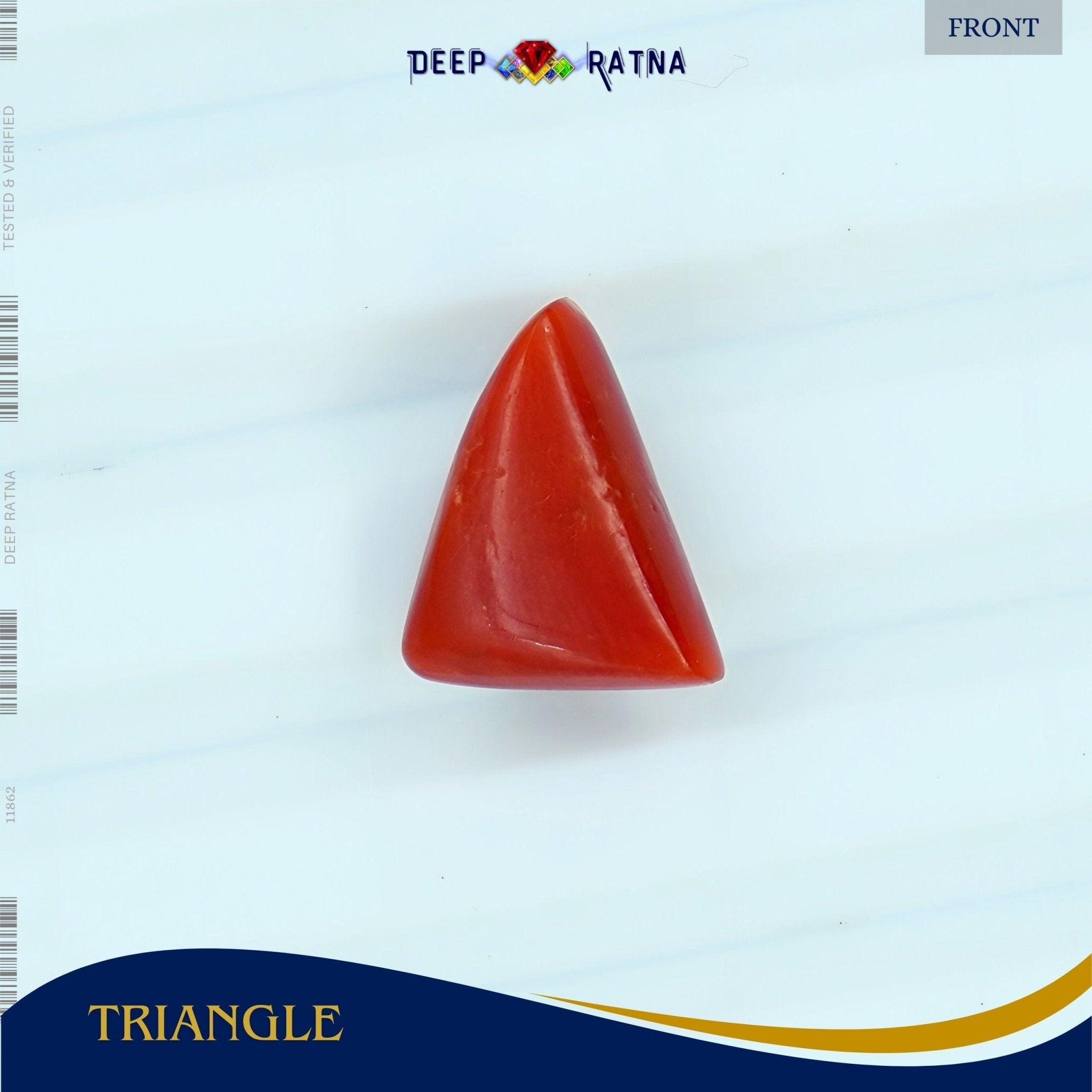 Red Coral 3.11 Carat (Italian) - Deep Ratna