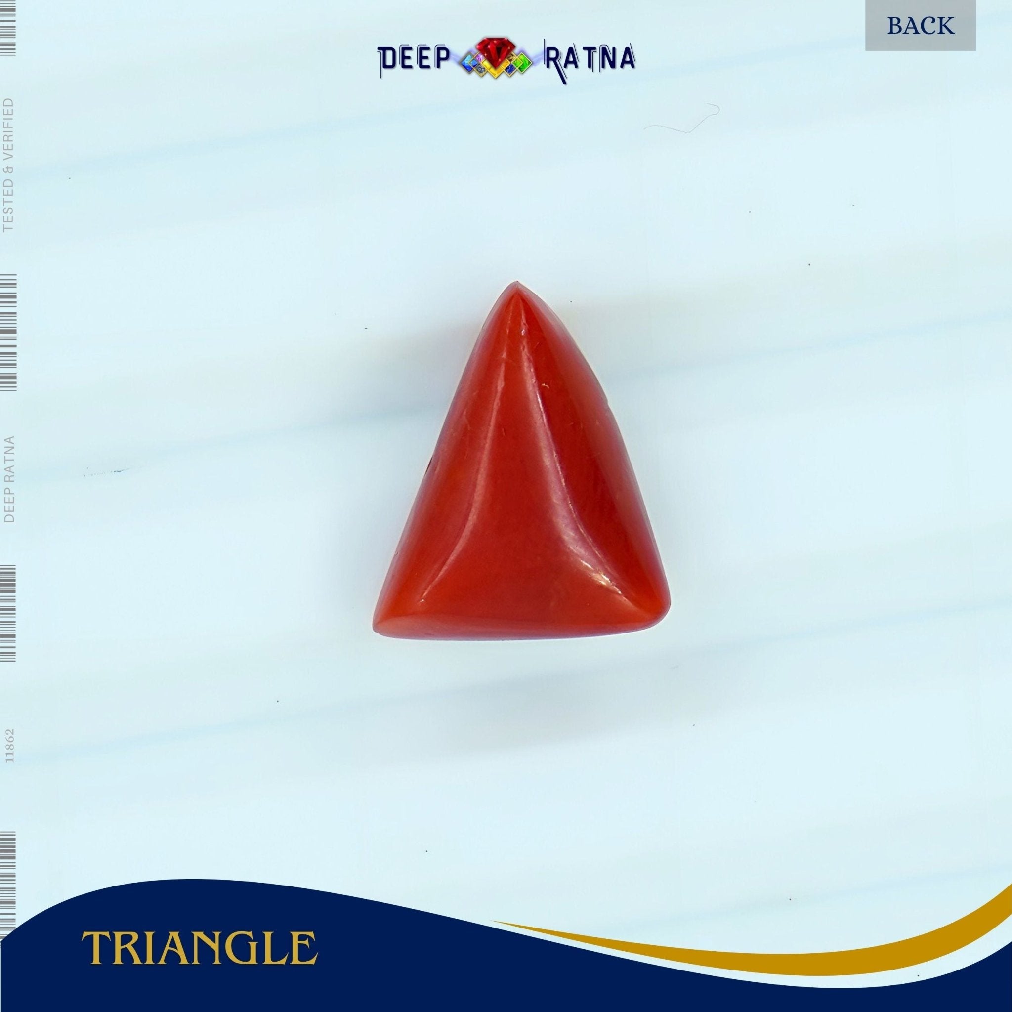 Red Coral 3.11 Carat (Italian) - Deep Ratna