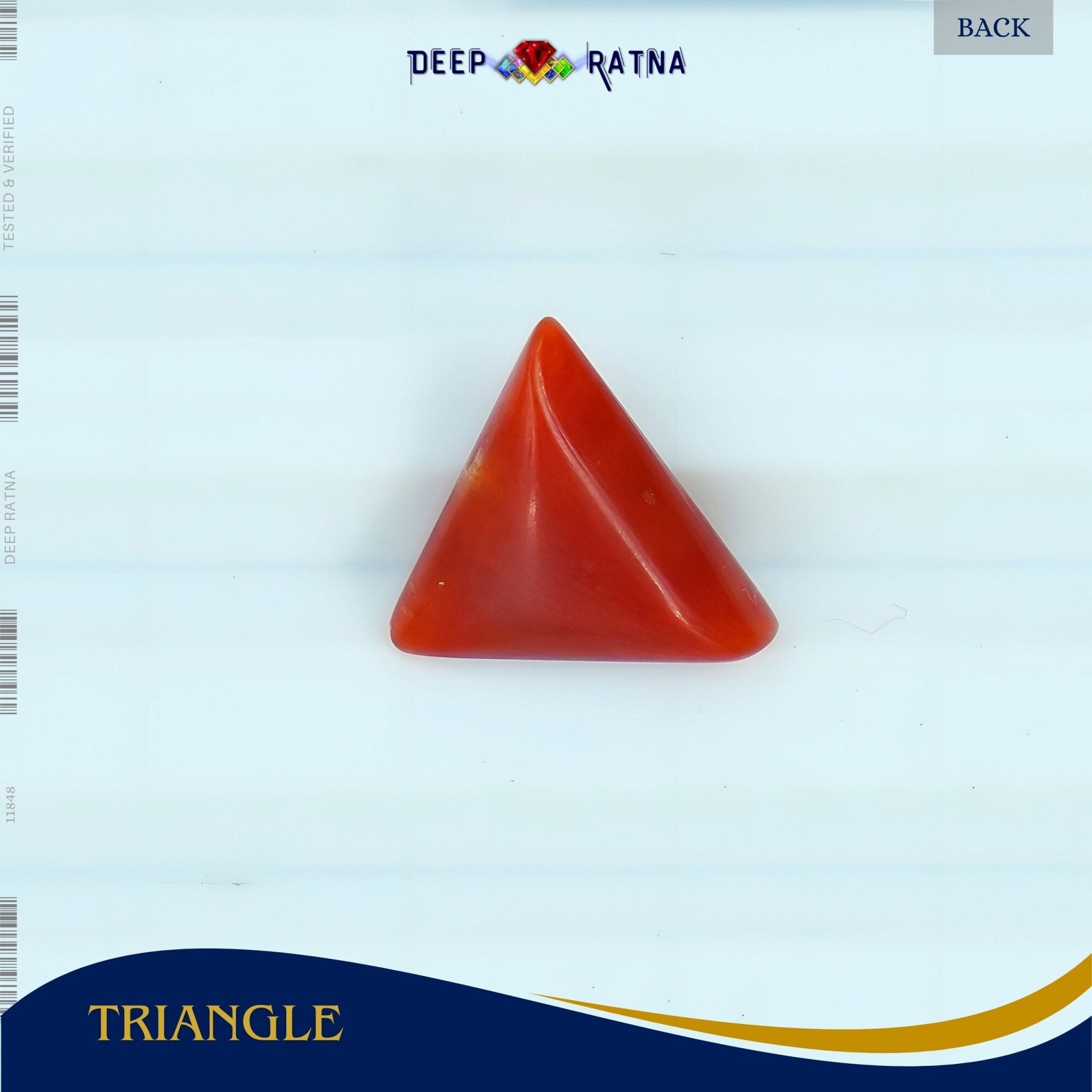 Red Coral 3.11 Carat (Italian) - Deep Ratna