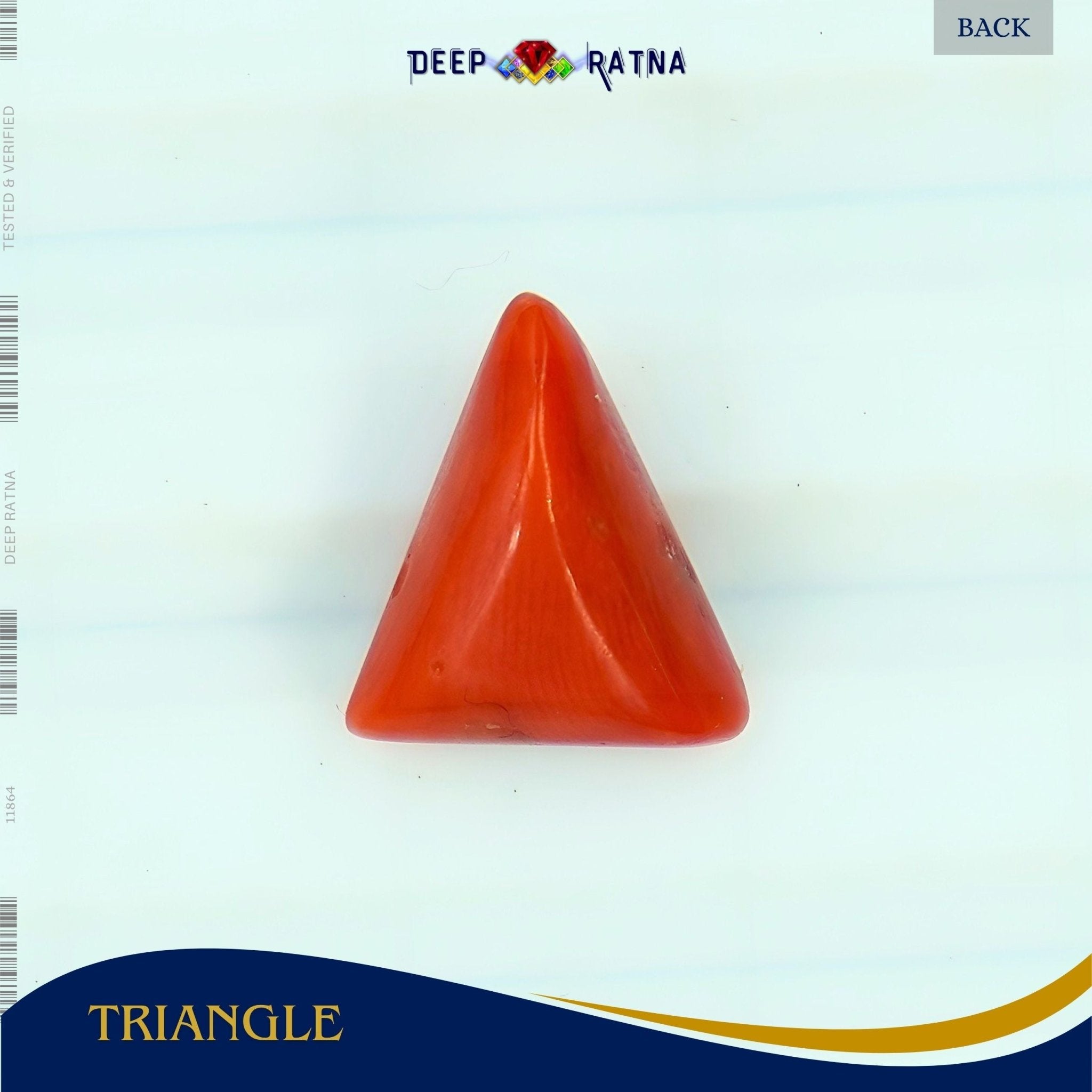 Red Coral 3.12 Carat (Italian) - Deep Ratna