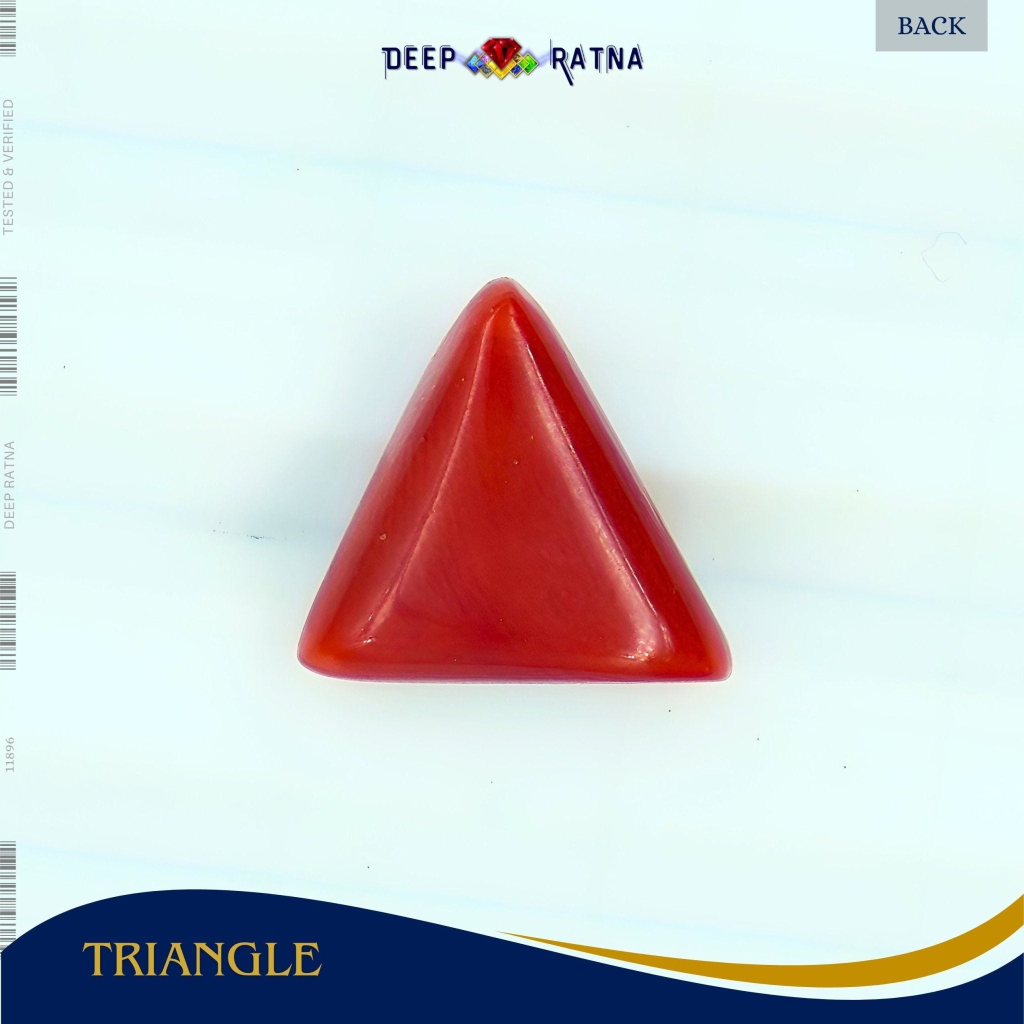 Red Coral 3.13 Carat (Italian) - Deep Ratna