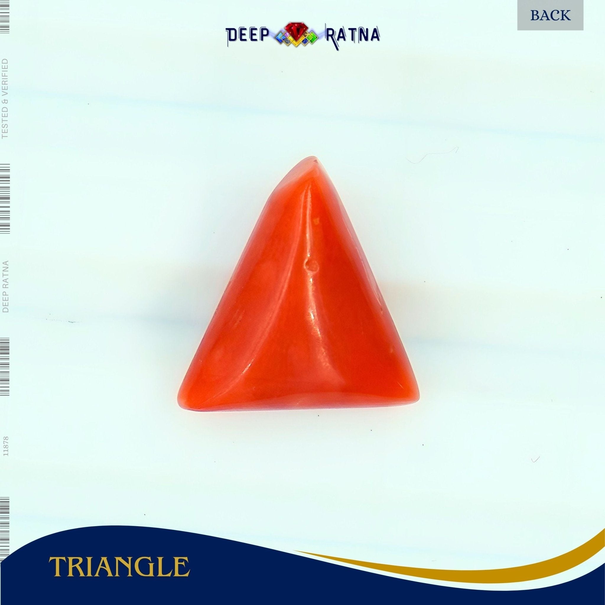Red Coral 3.13 Carat (Italian) - Deep Ratna