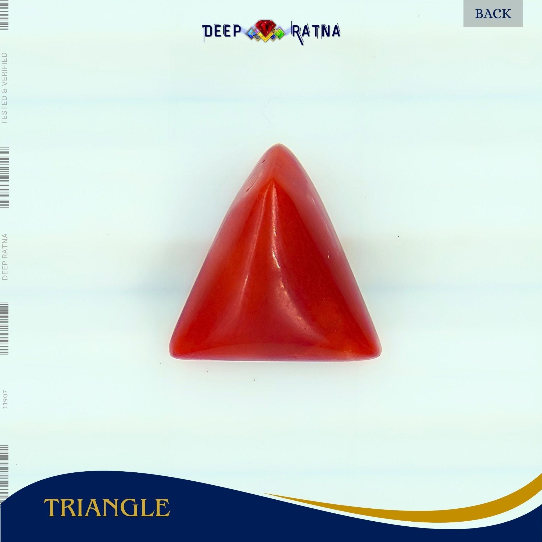 Red Coral 3.16 Carat (Italian) - Deep Ratna